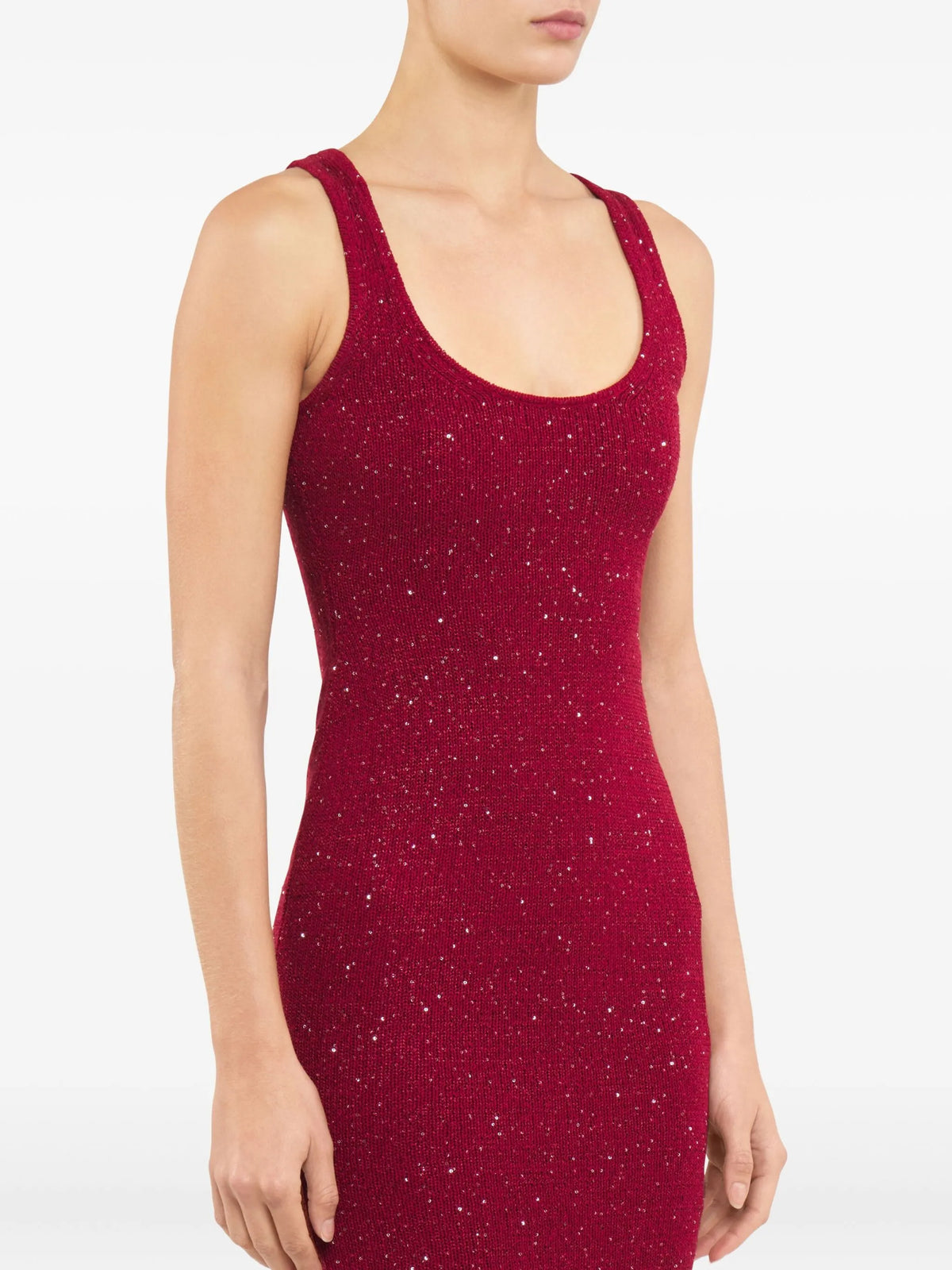 Ana scoop neck maxi dress
