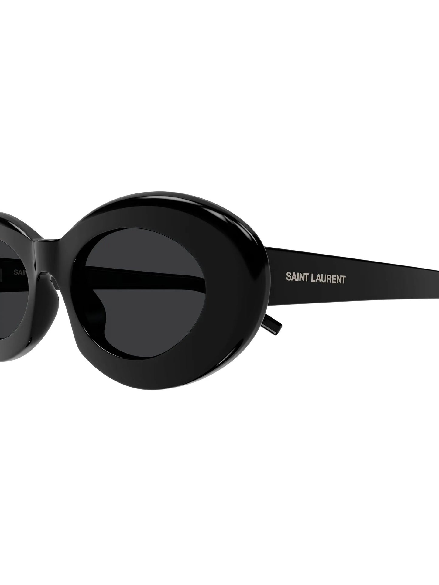 oval-frame sunglasses