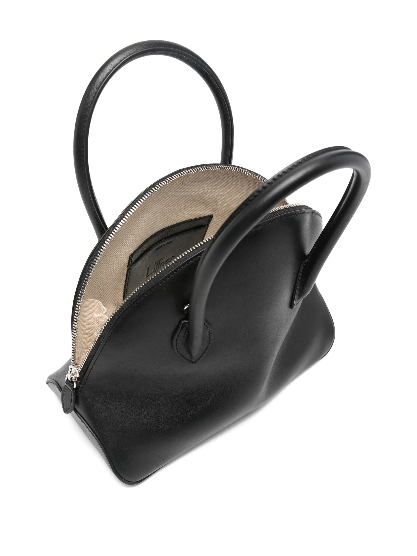 Dome zipped tote bag