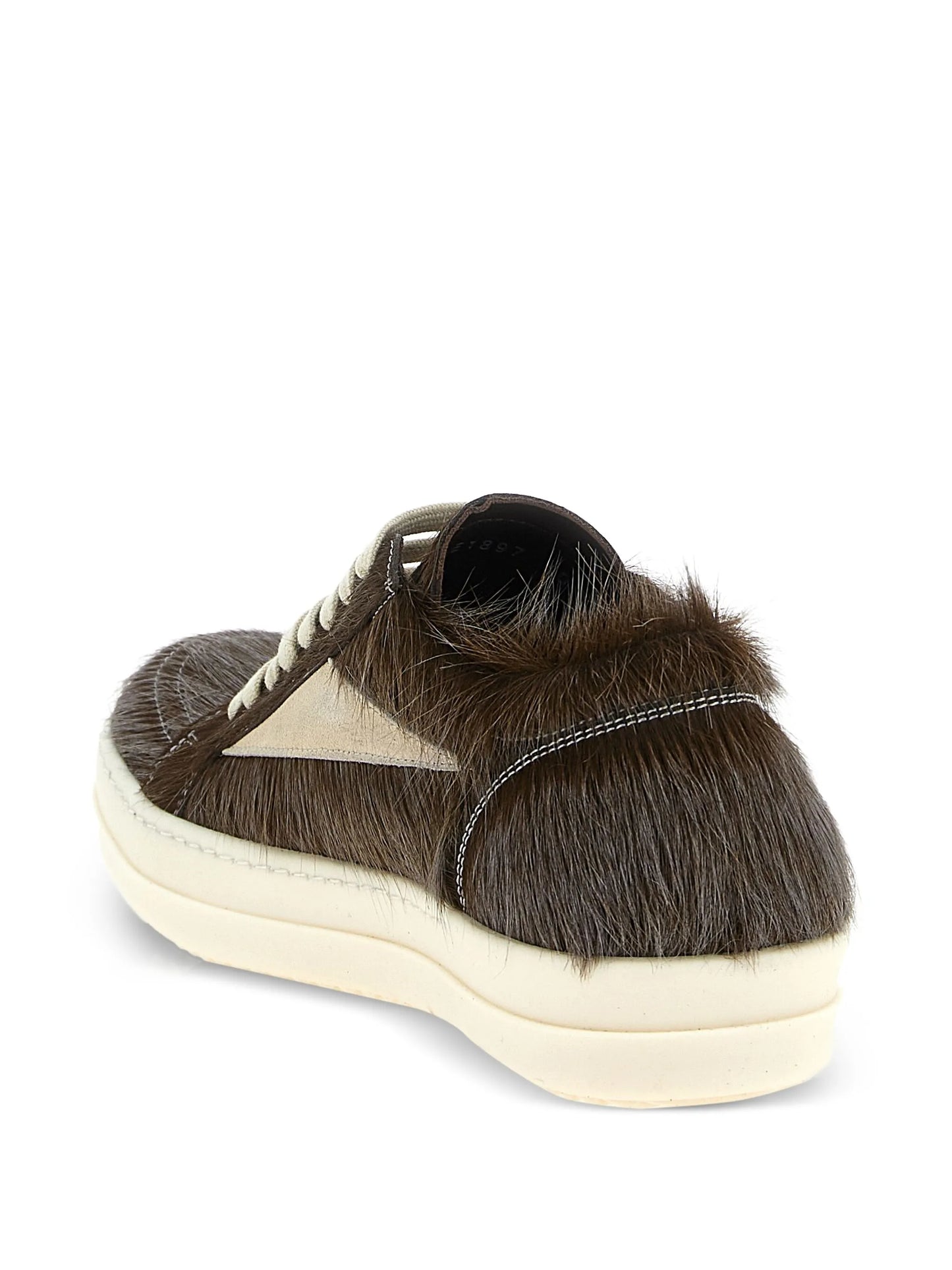 Concordians hair-on lace-up sneakers