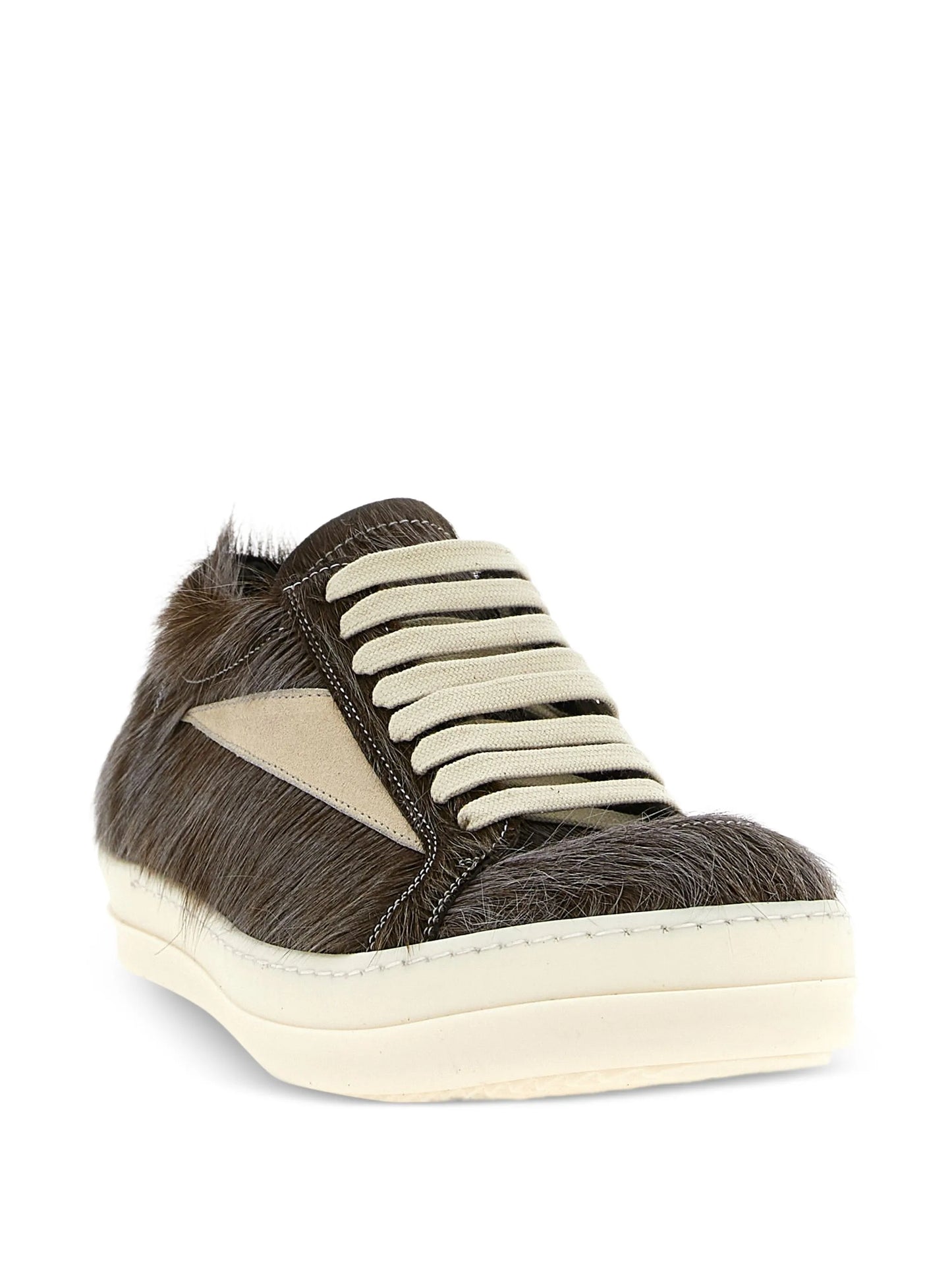 Concordians hair-on lace-up sneakers