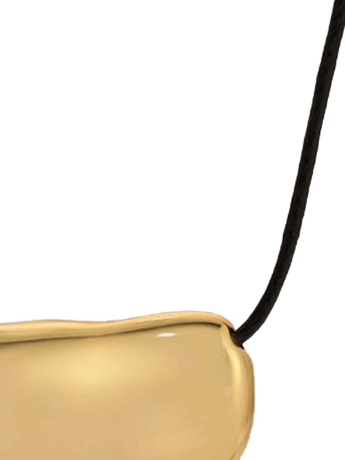 Pebble leather necklace