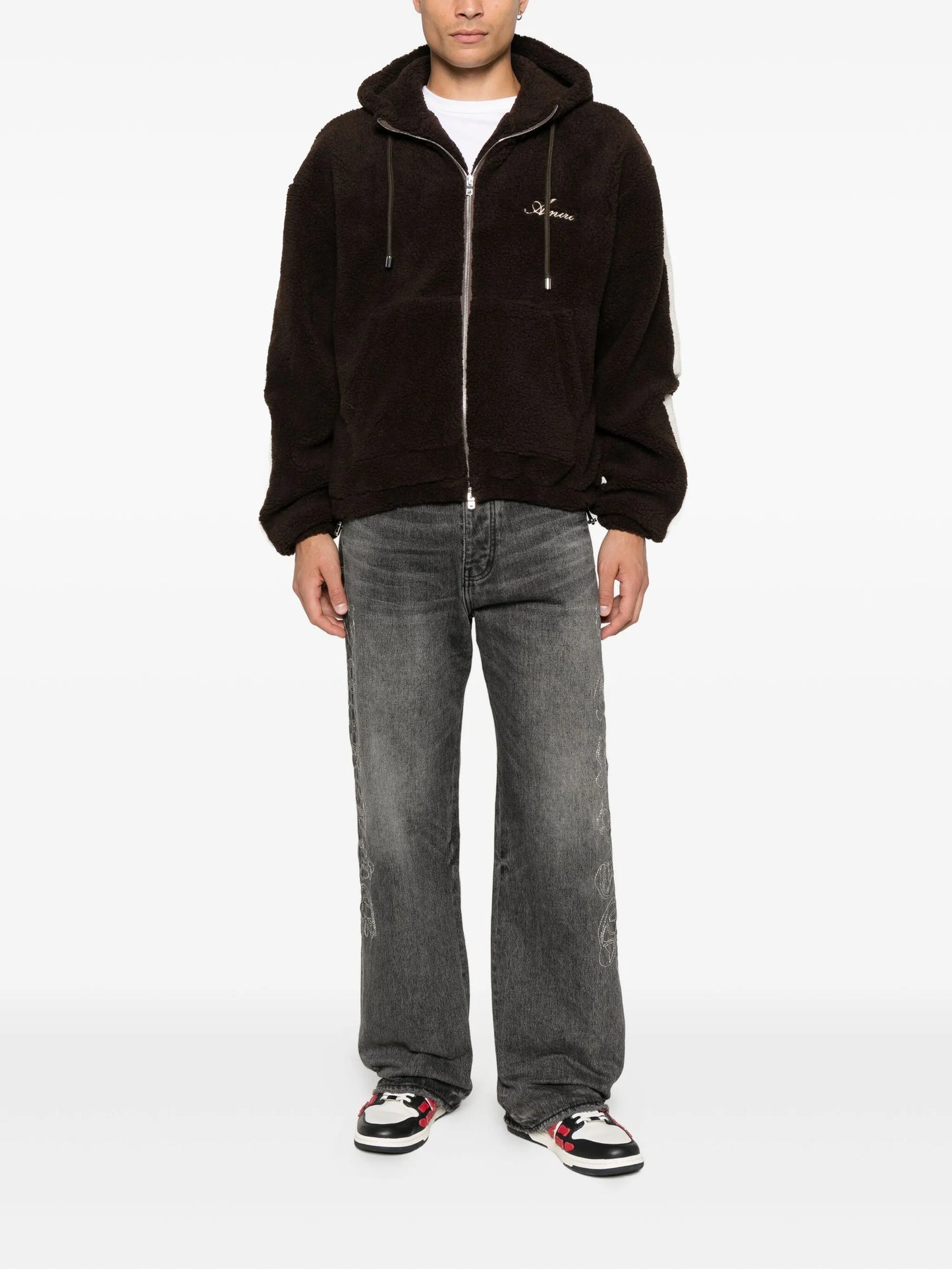 zip-up hoodie