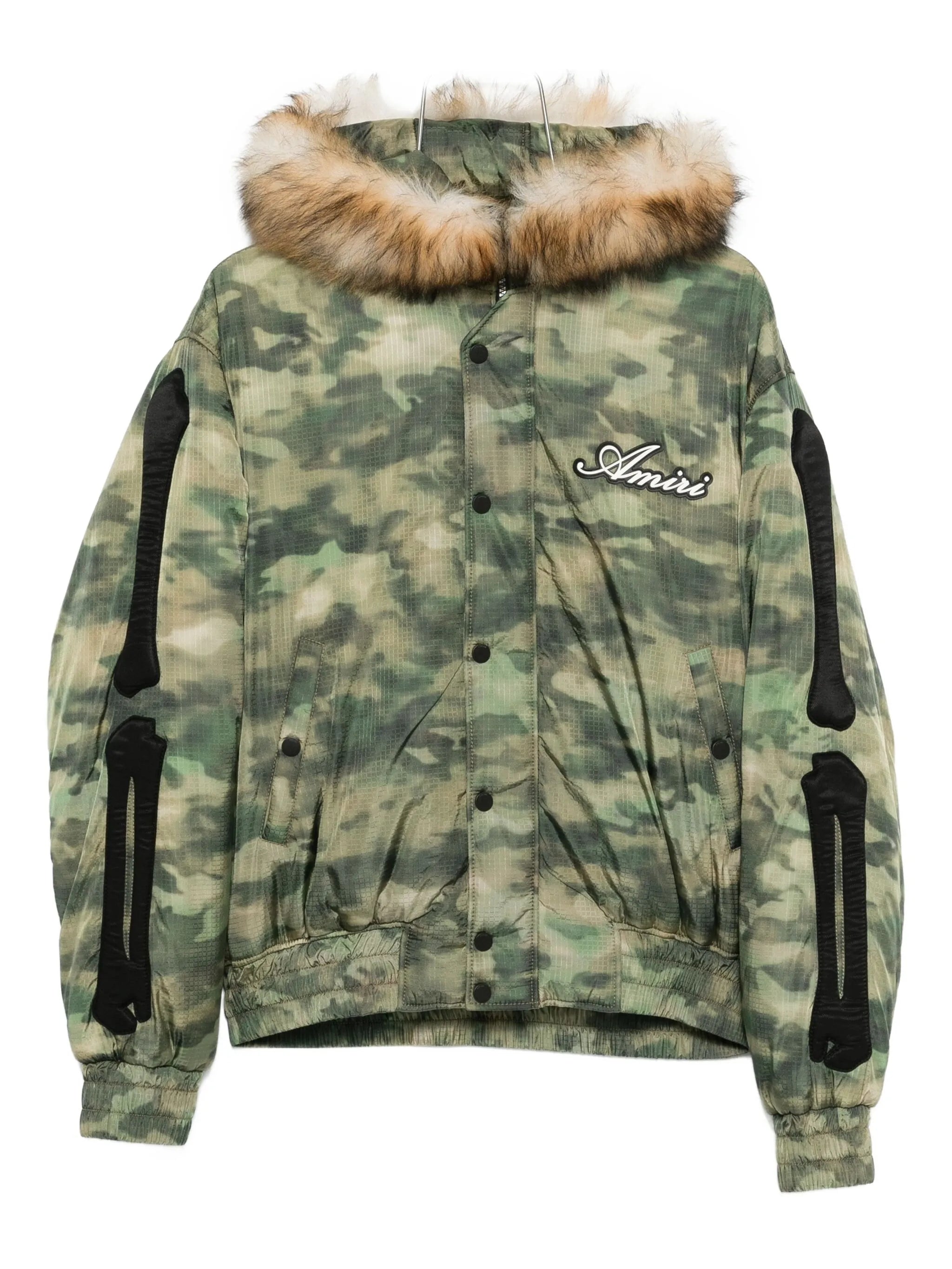 faux fur hooded jacket
