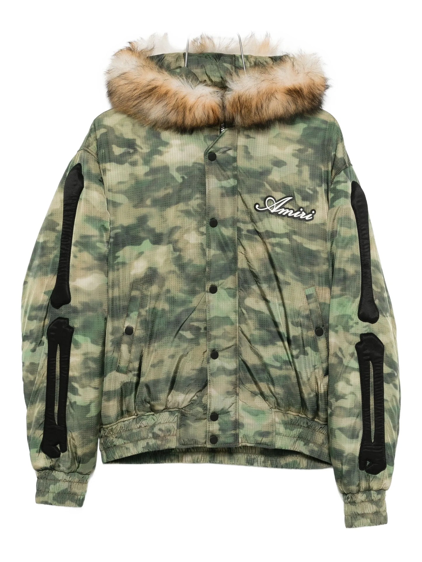 faux fur hooded jacket