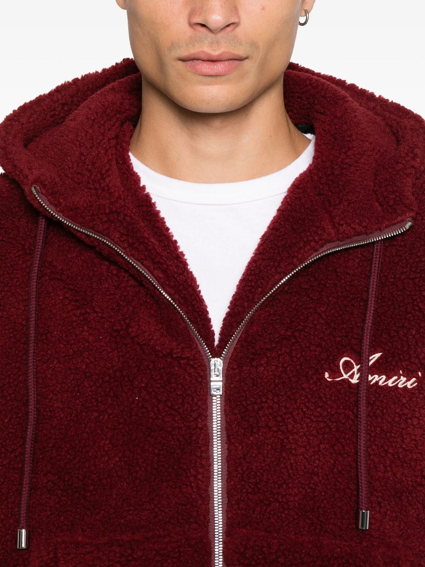 zip-up hoodie