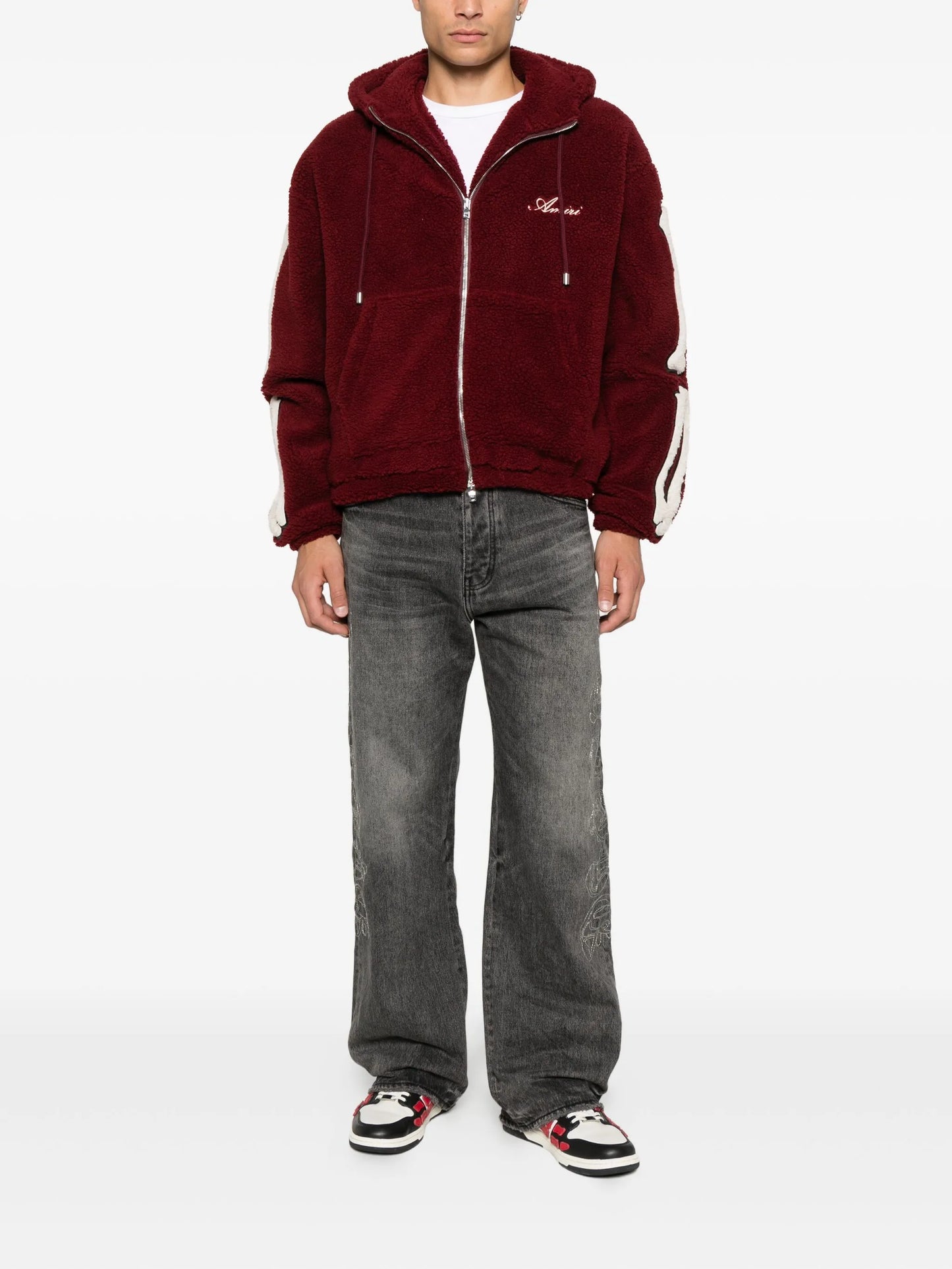 zip-up hoodie