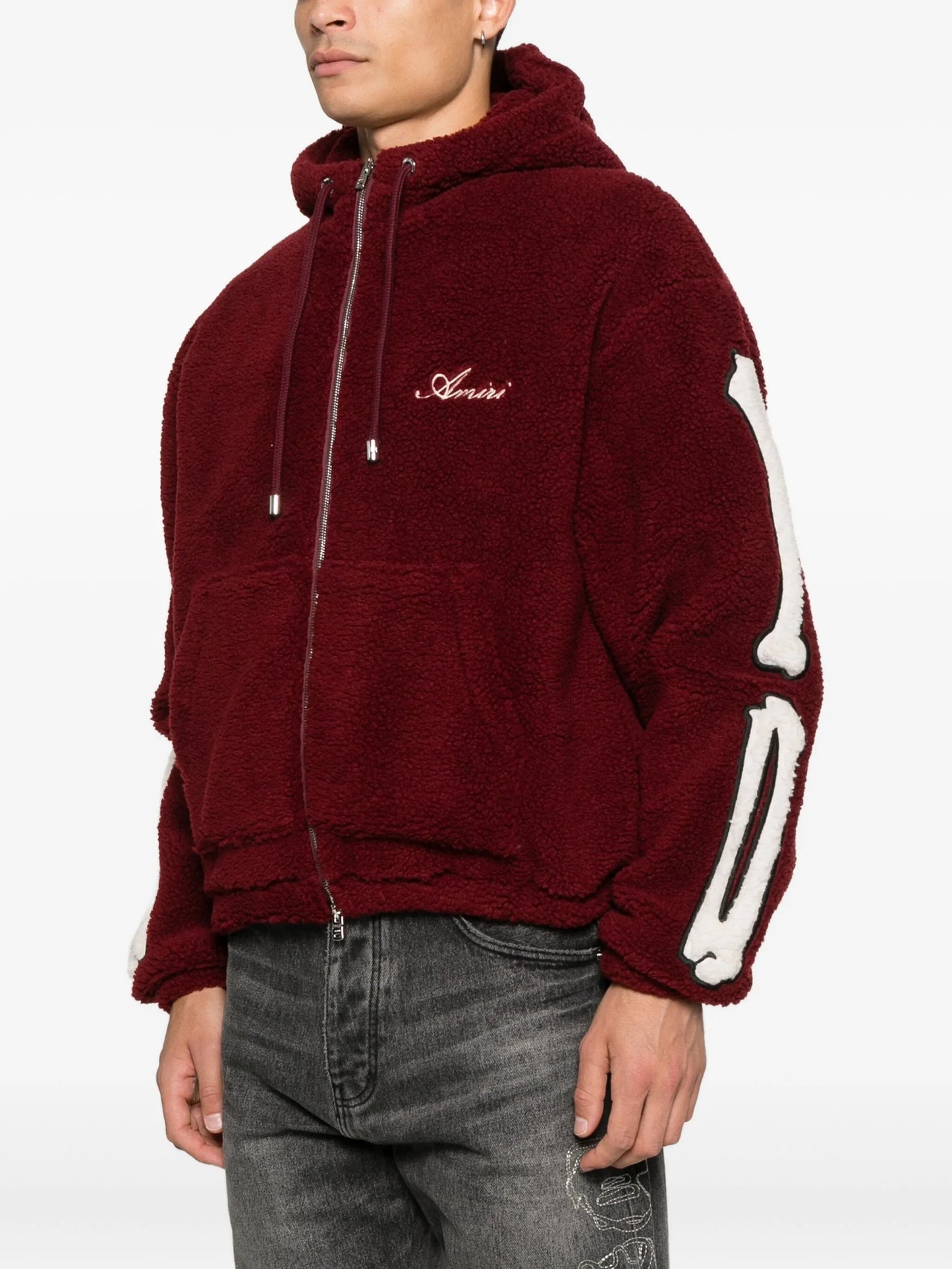 zip-up hoodie