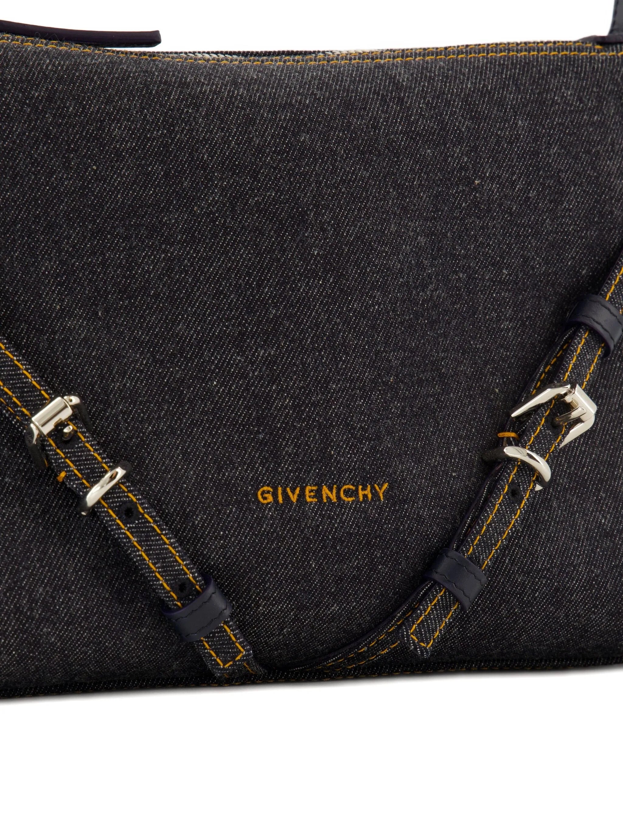 medium Voyou denim shoulder bag