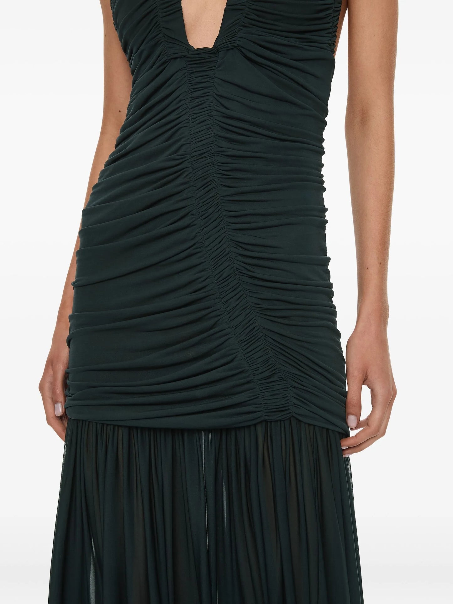 Orion ruched gown
