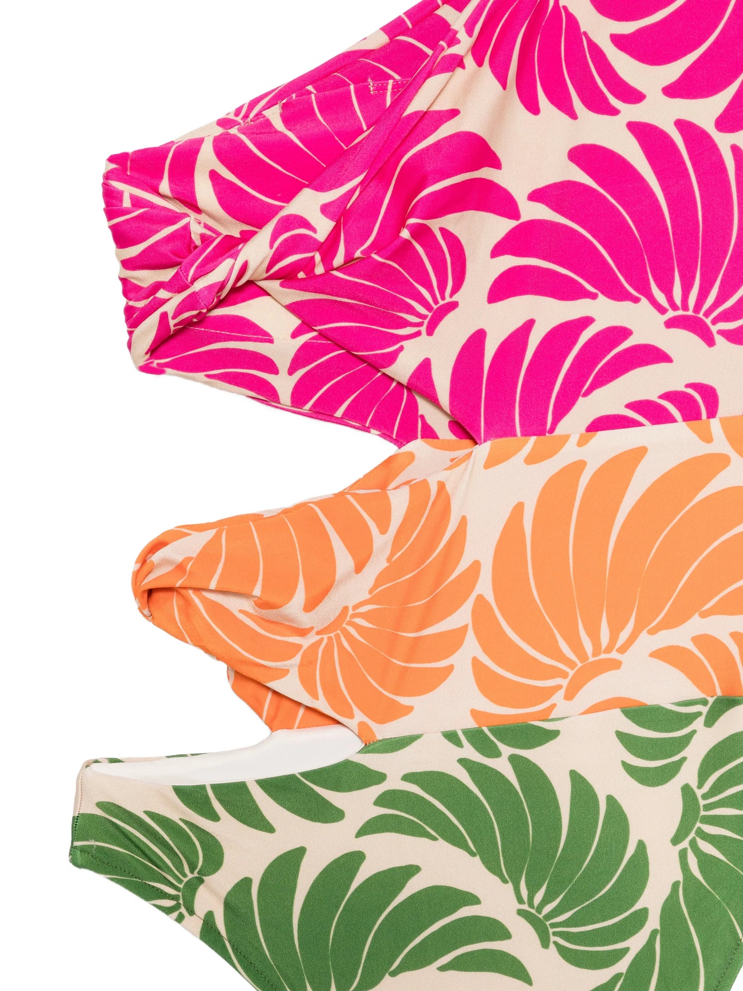 Banana Wings one-shoulder swimsuit