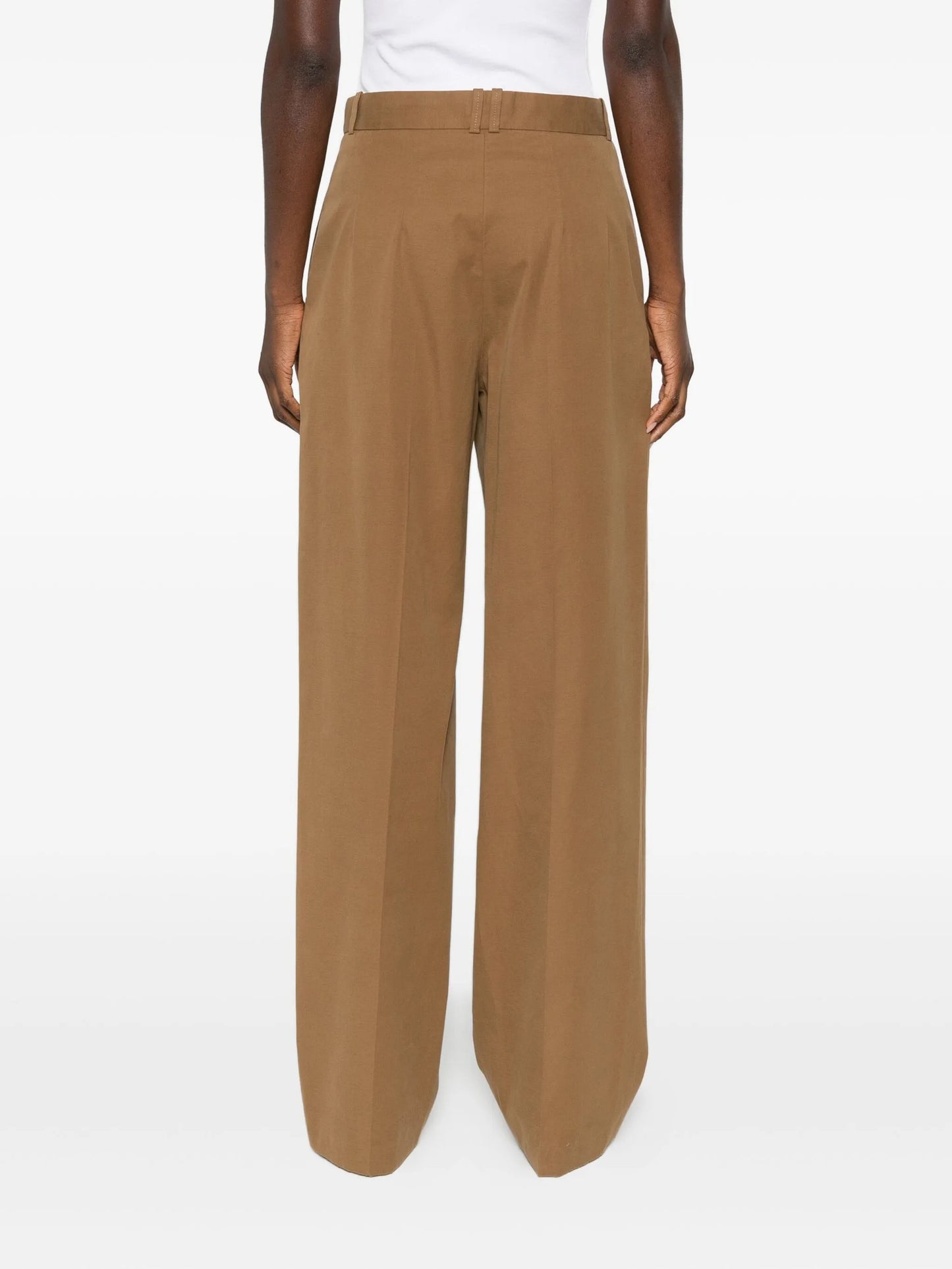Igor button pleated trousers