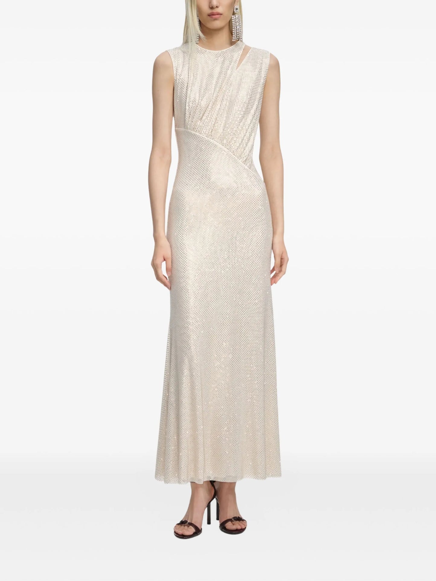 cut-out midi dress