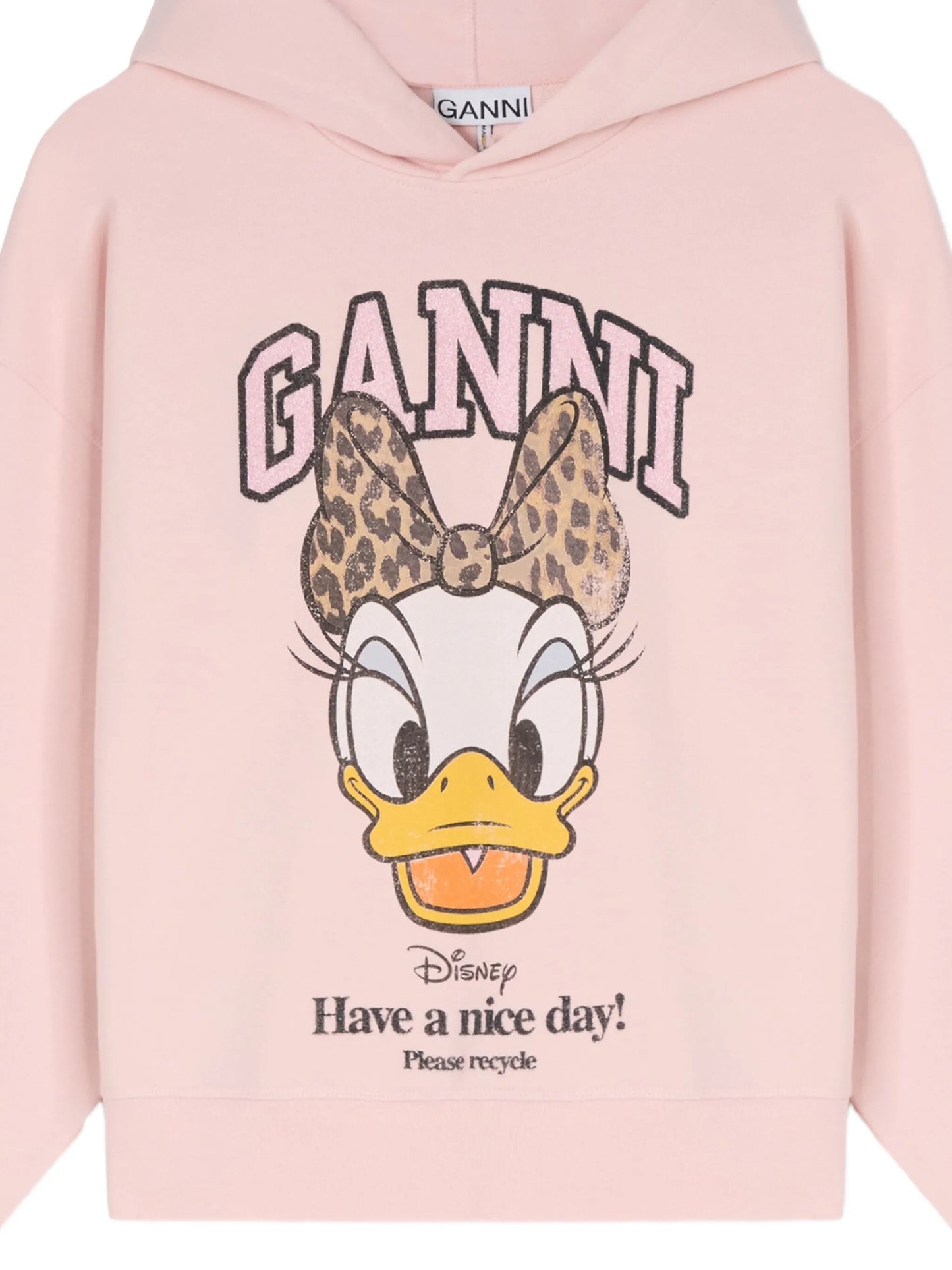 x Disney graphic cropped hoodie