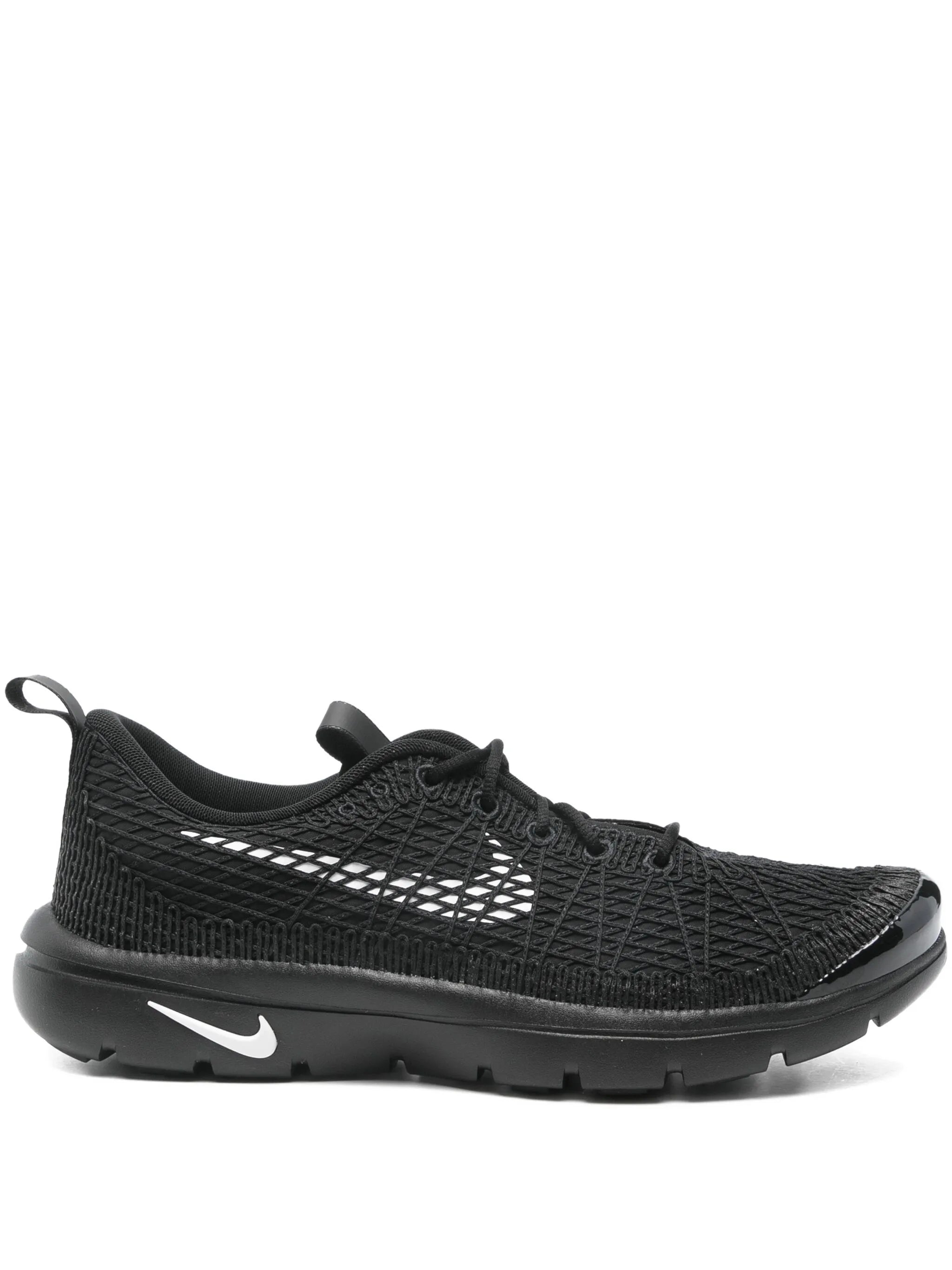 mesh low-top sneakers