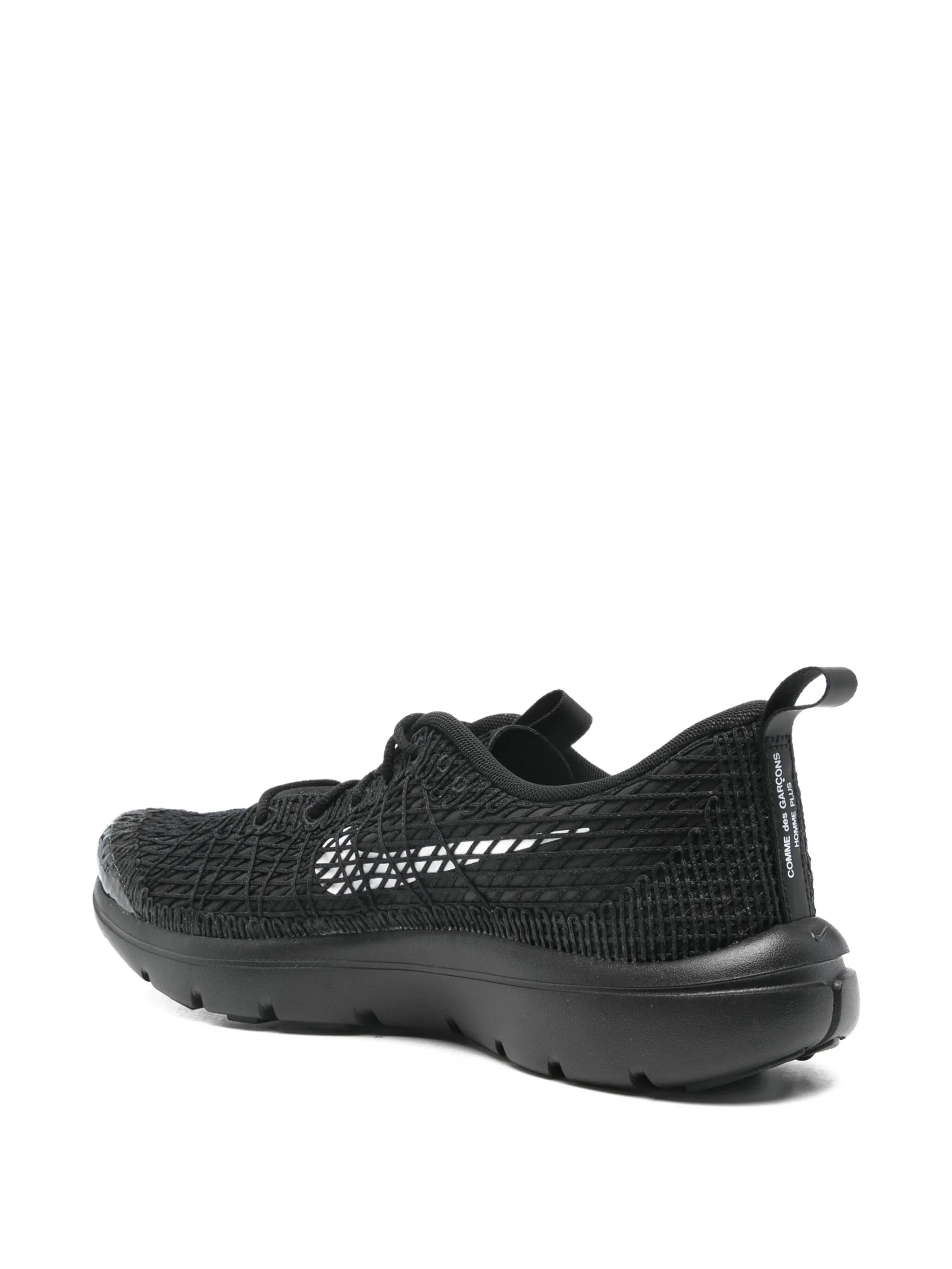 mesh low-top sneakers