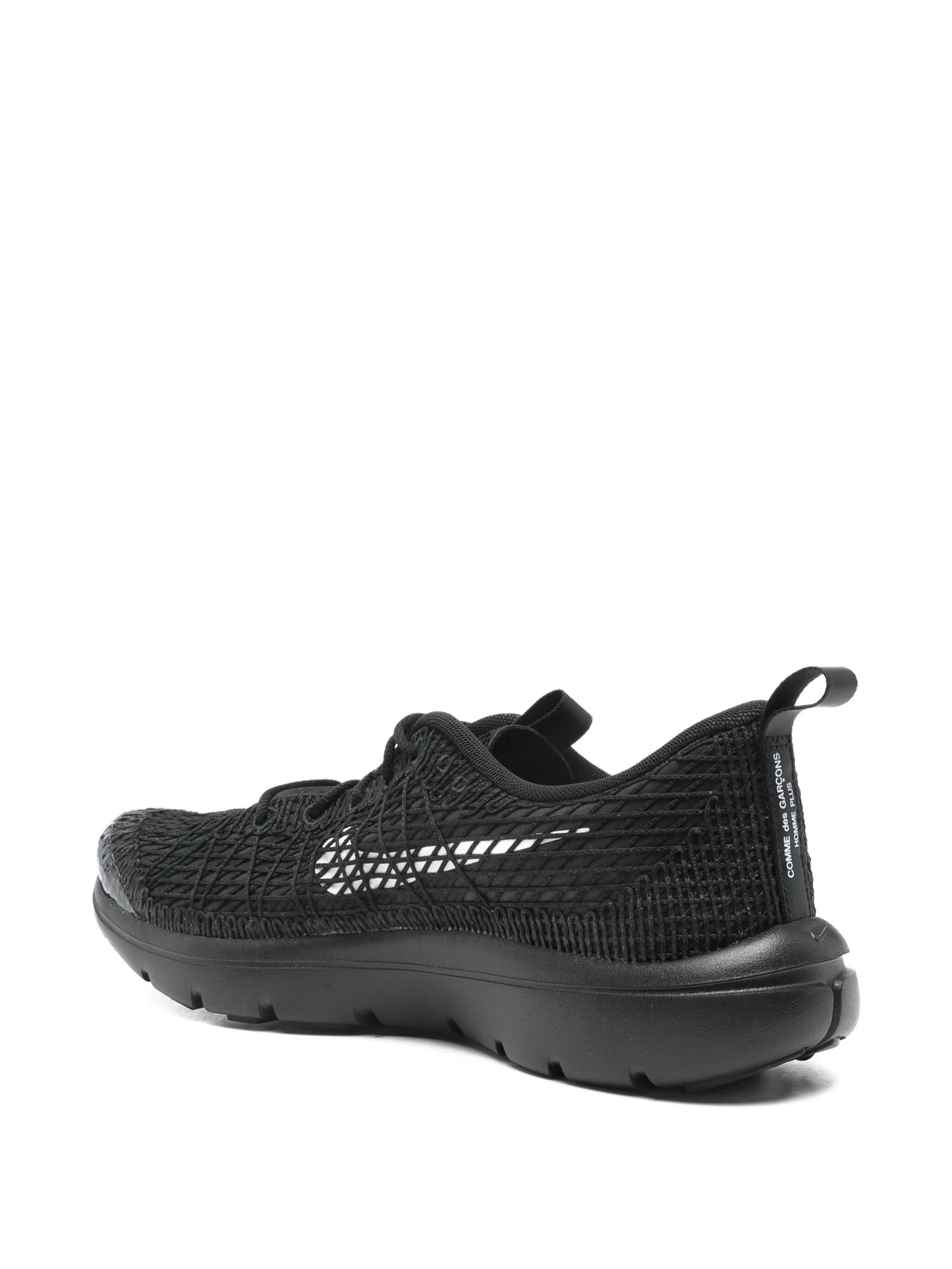 mesh low-top sneakers