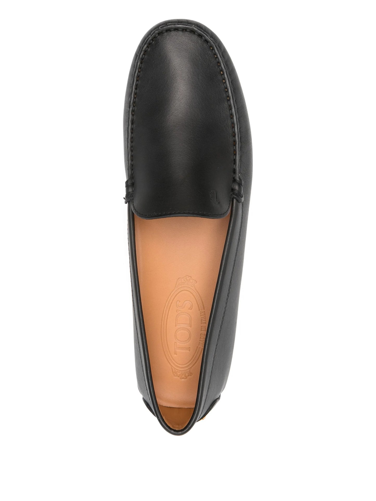 metal dots Gommino loafers in leather