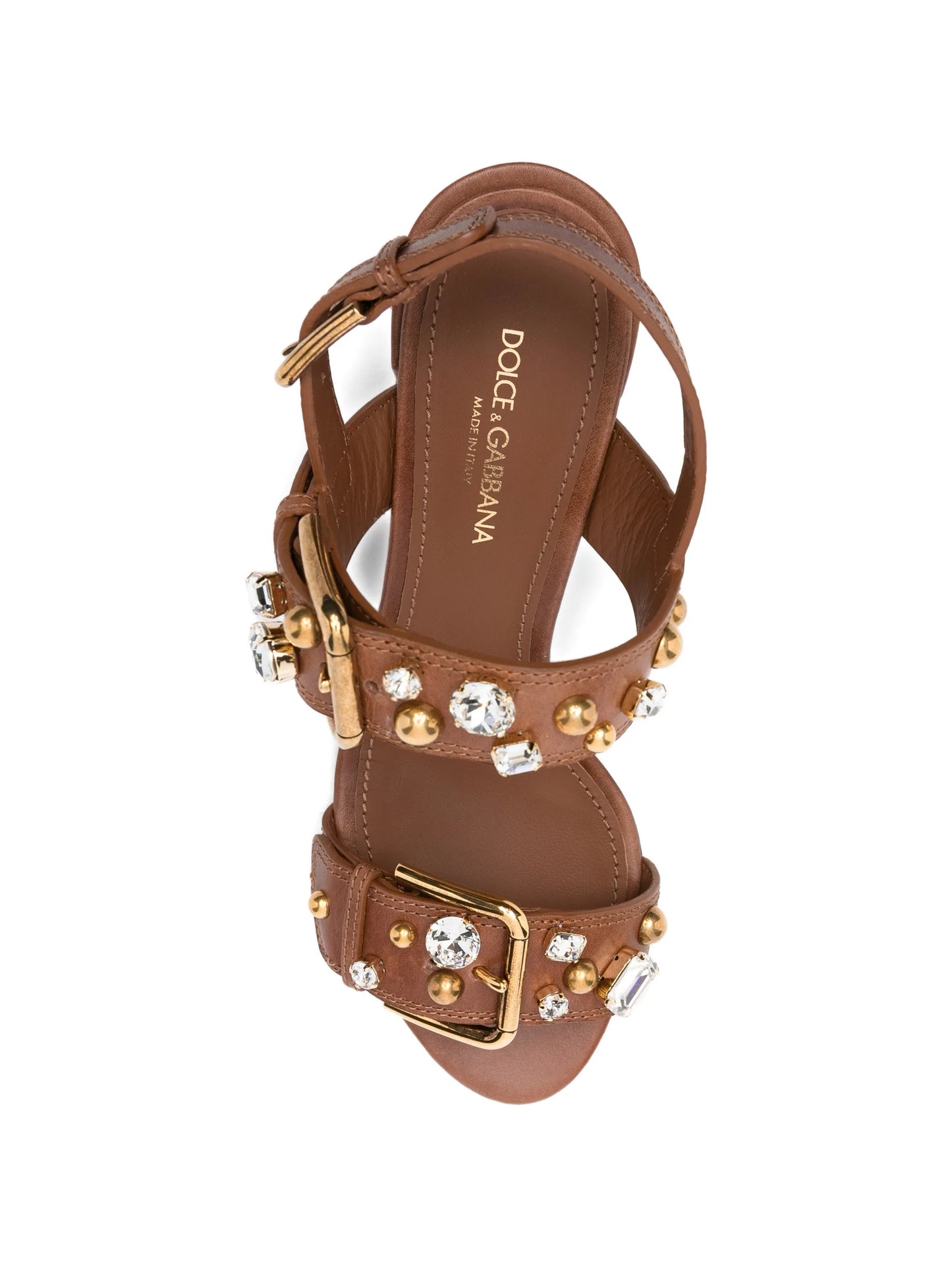 embellished strap sandals