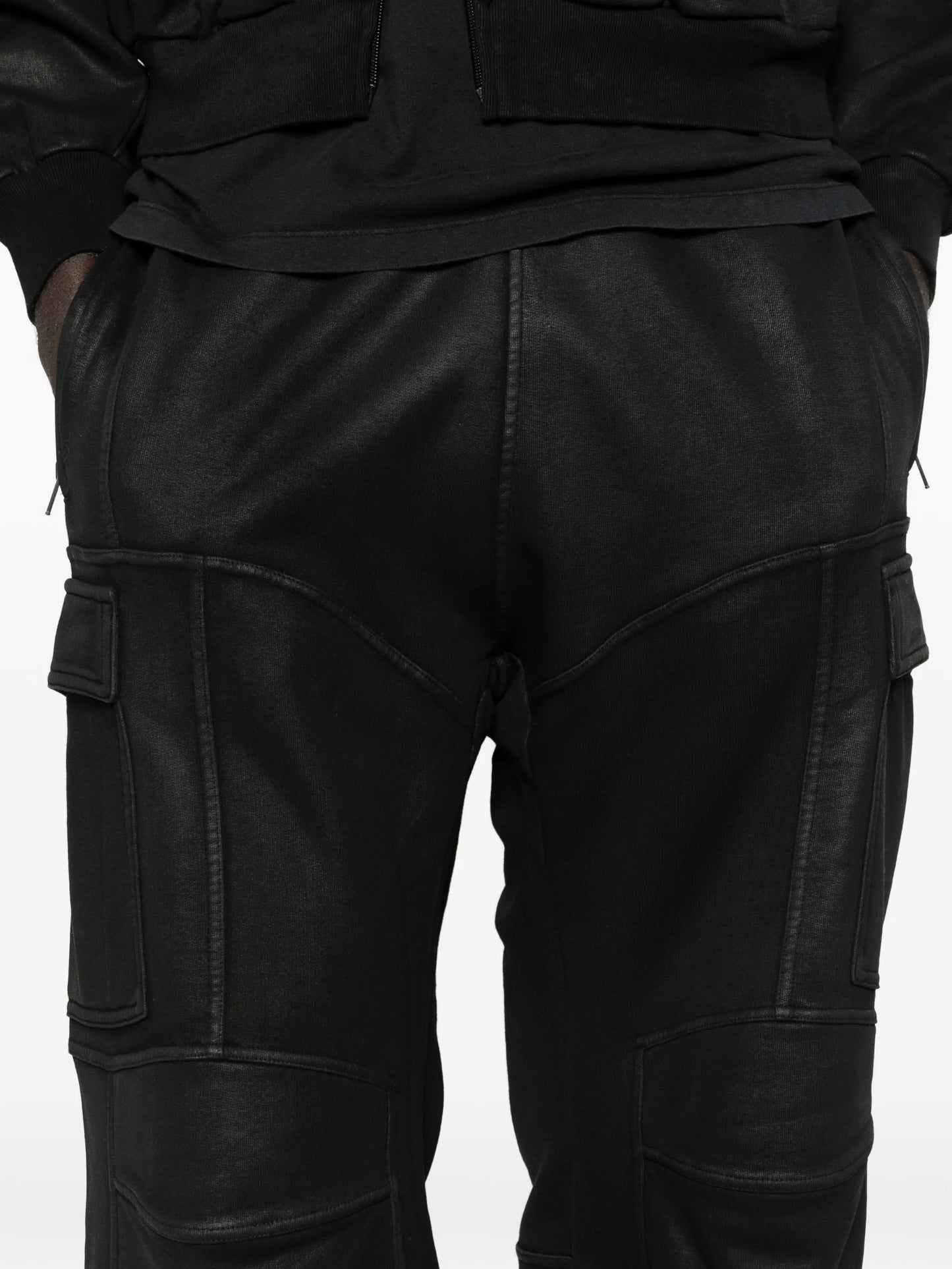cargo-pocket trousers