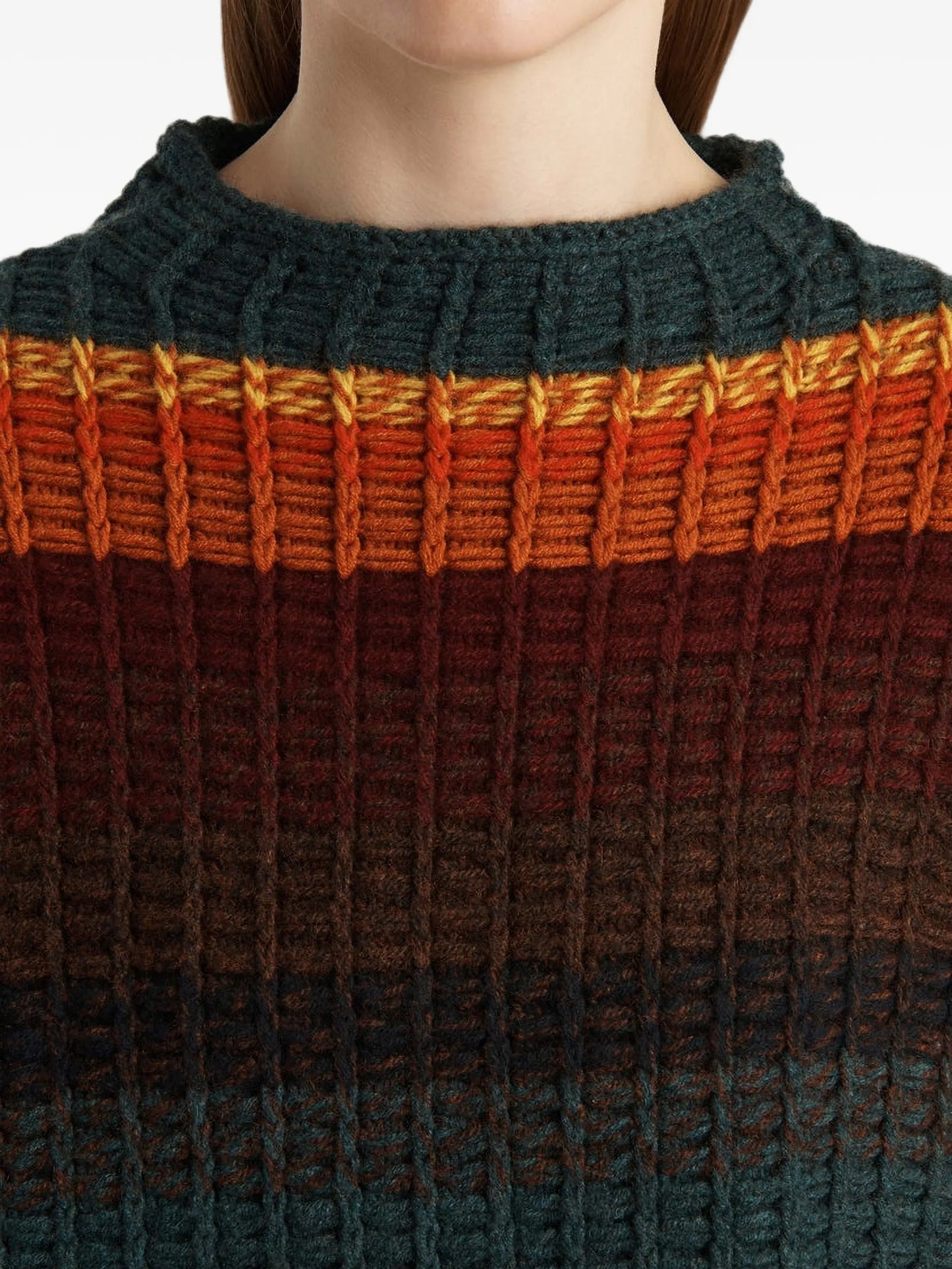 Yanis sweater in multicolor stripe