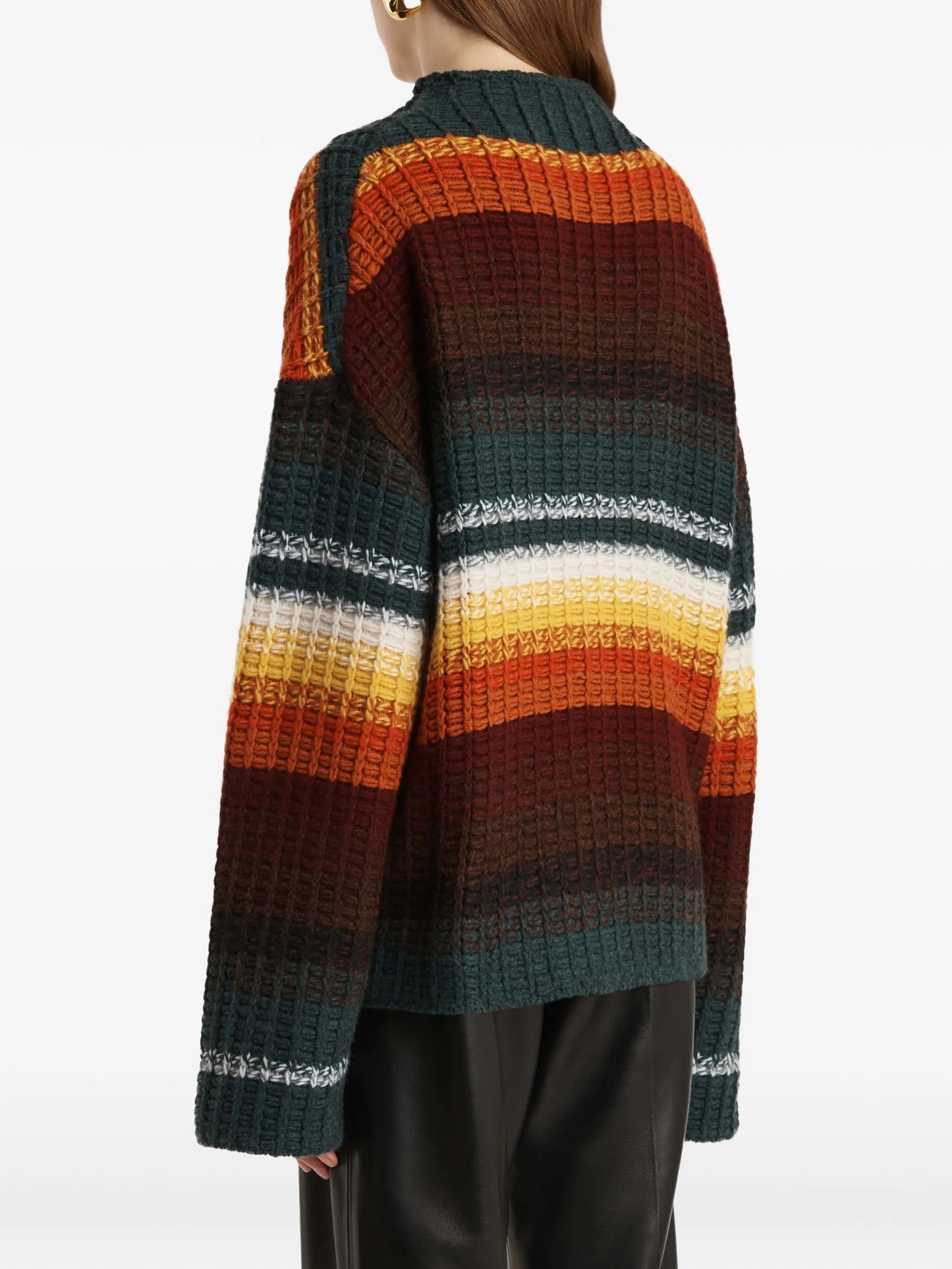 Yanis sweater in multicolor stripe