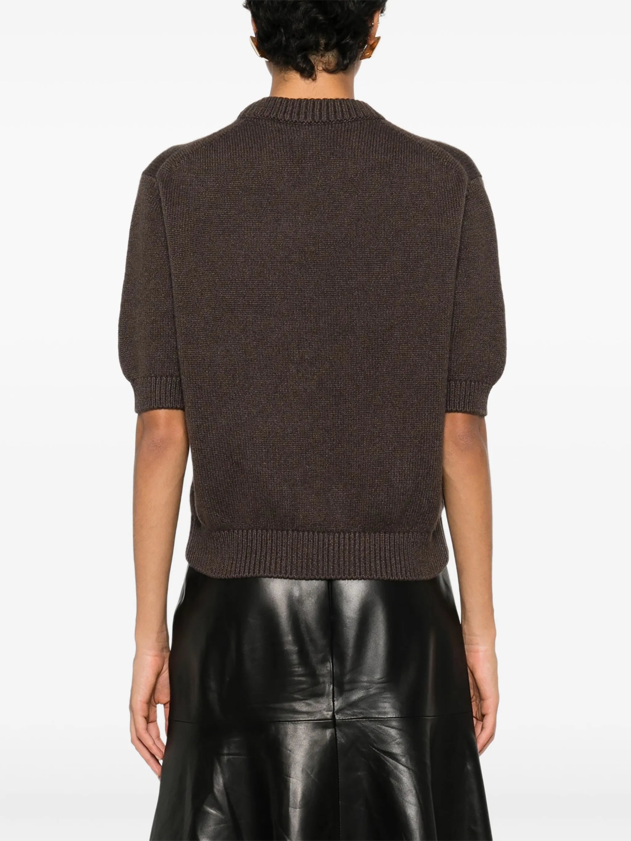 Davin short-sleeve sweater