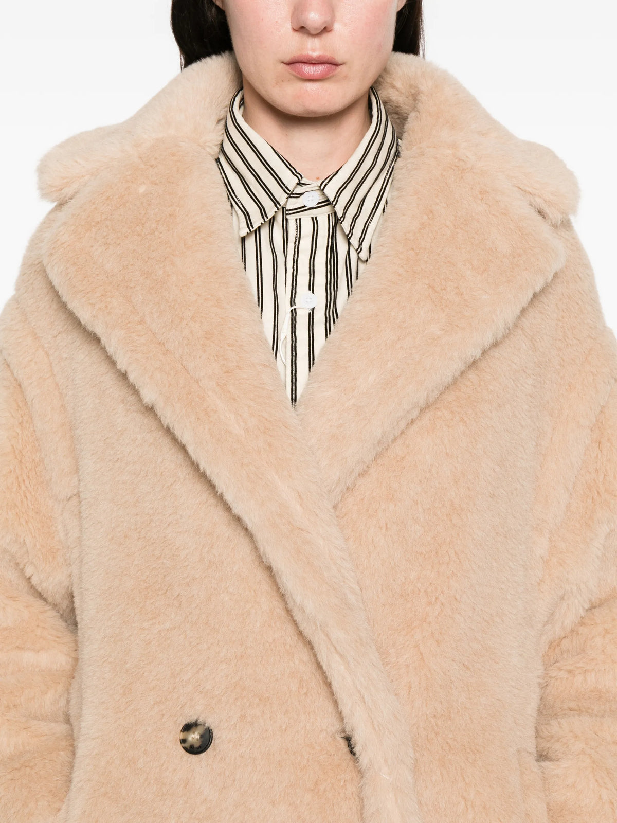 double-breasted coat