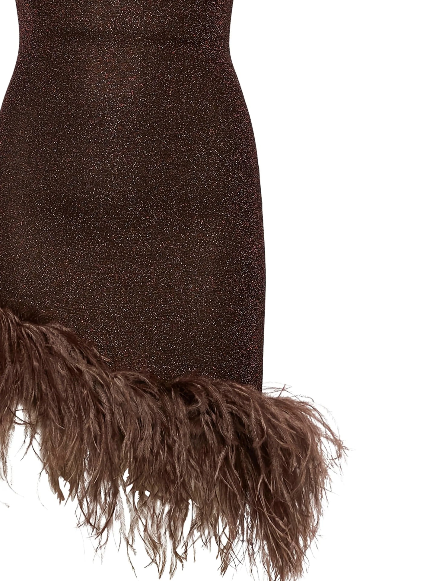 Lumière Plumage mini dress