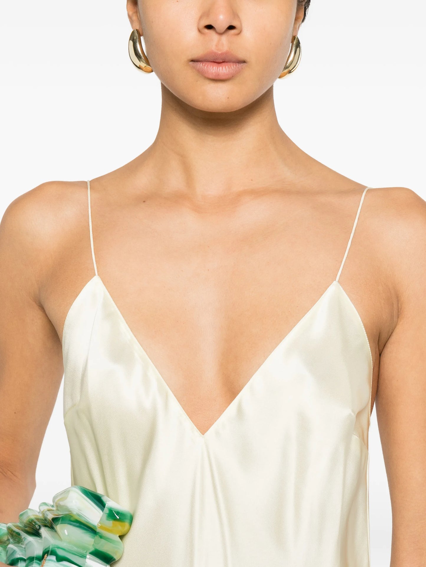 Taja strap maxi dress