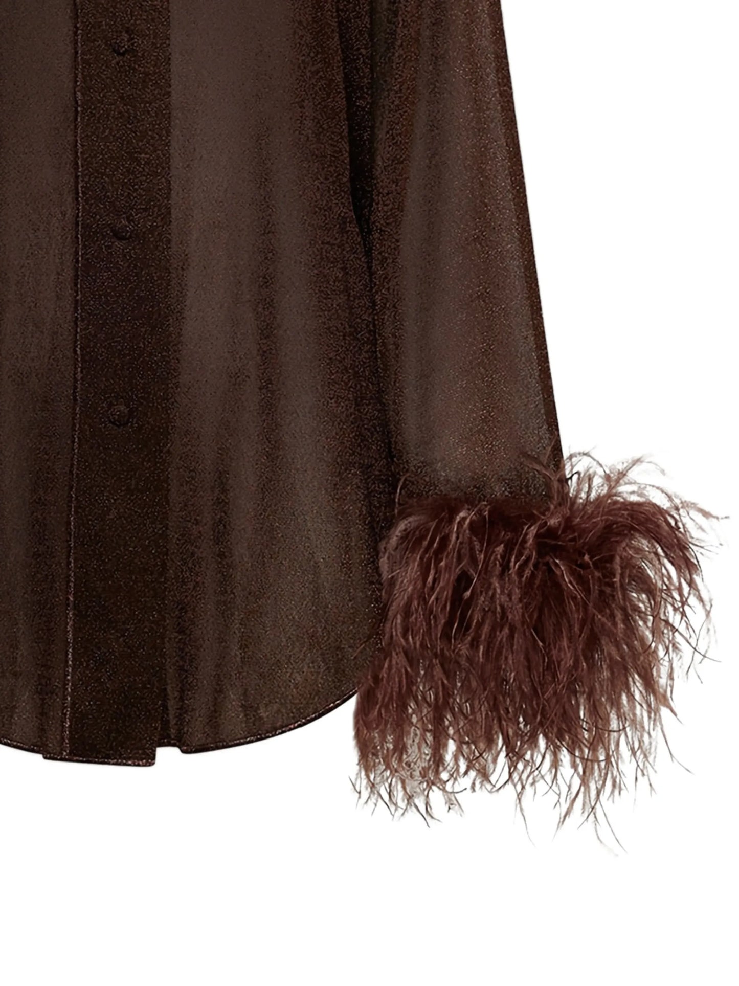 Lumière Plumage long-sleeve shirt