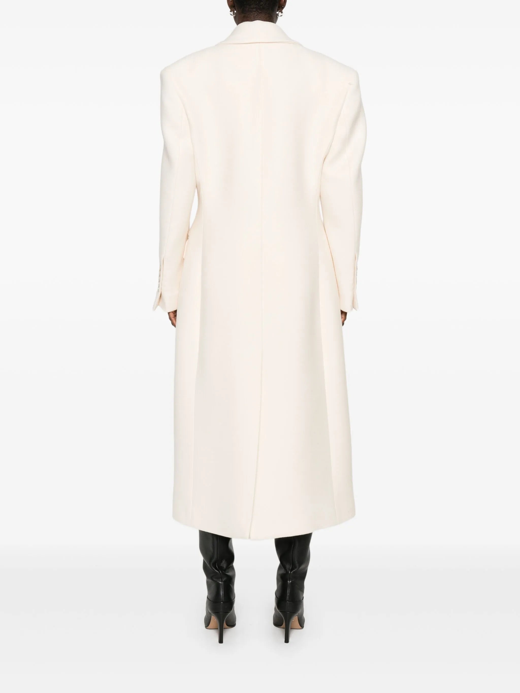 double-breasted coat