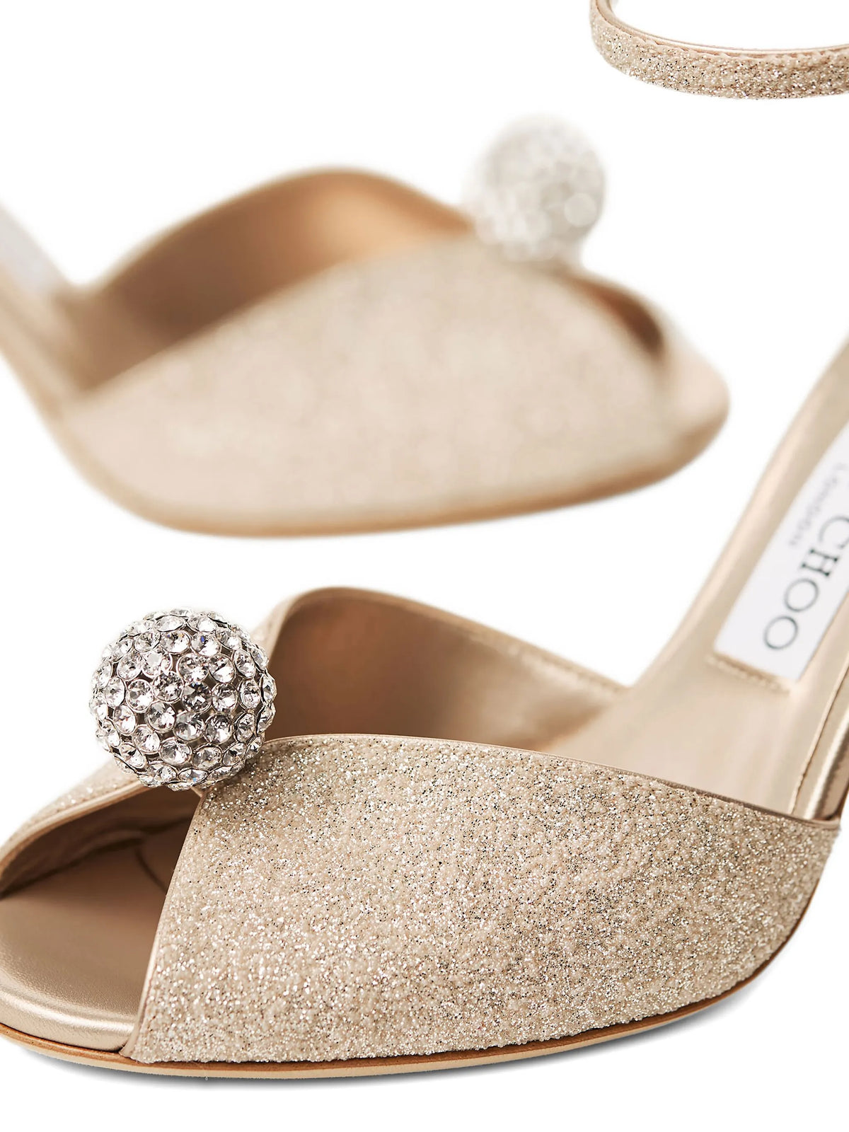 Sacora crystal-embellished sandals