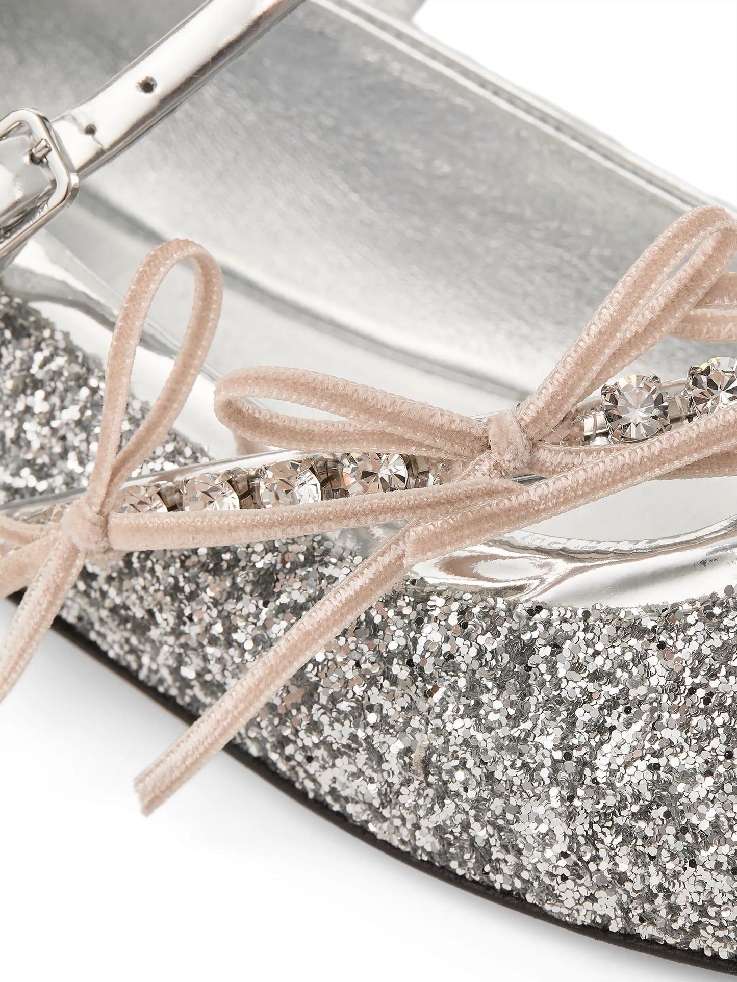 square-toe ballerina shoes