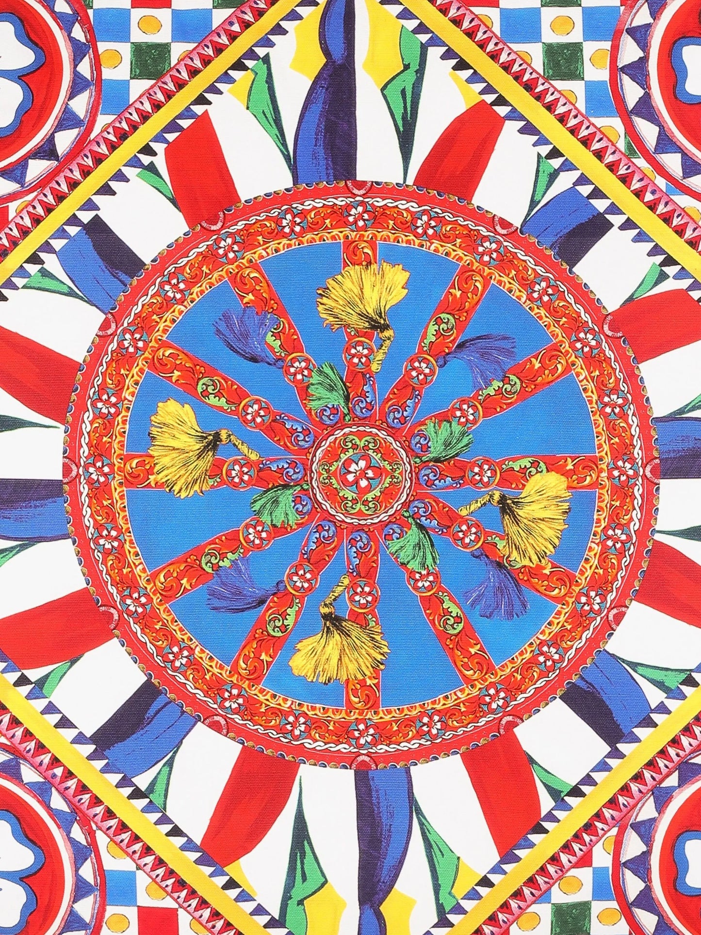 large patterned cushion (75cm x 75cm)