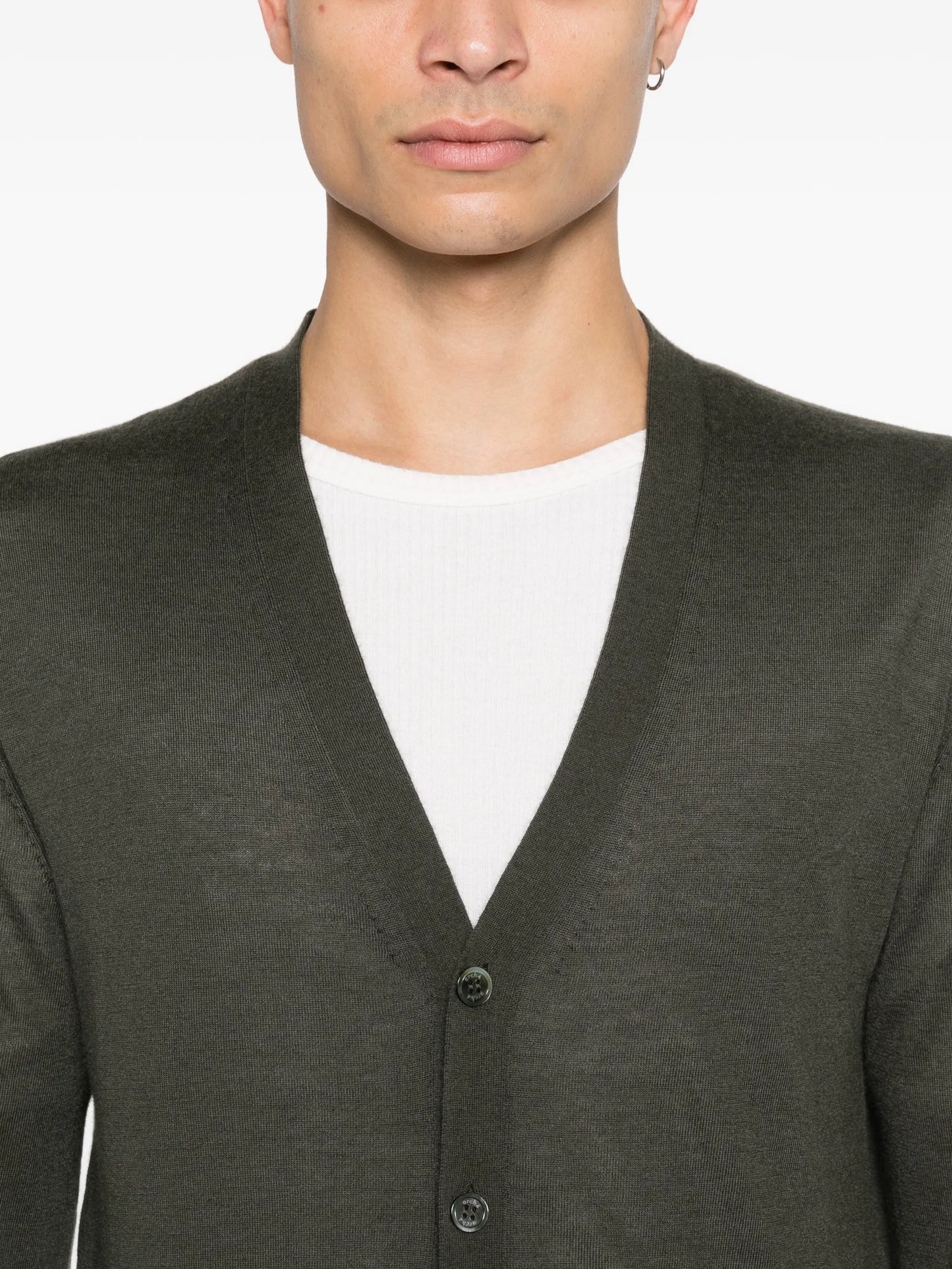 Mr Cruickshank buttoned cardigan