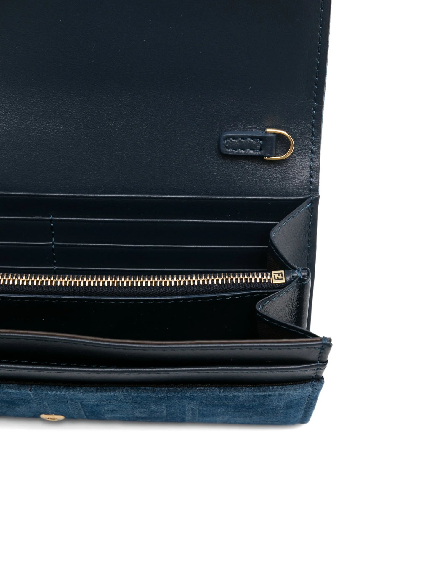 FF-pattern clutch bag