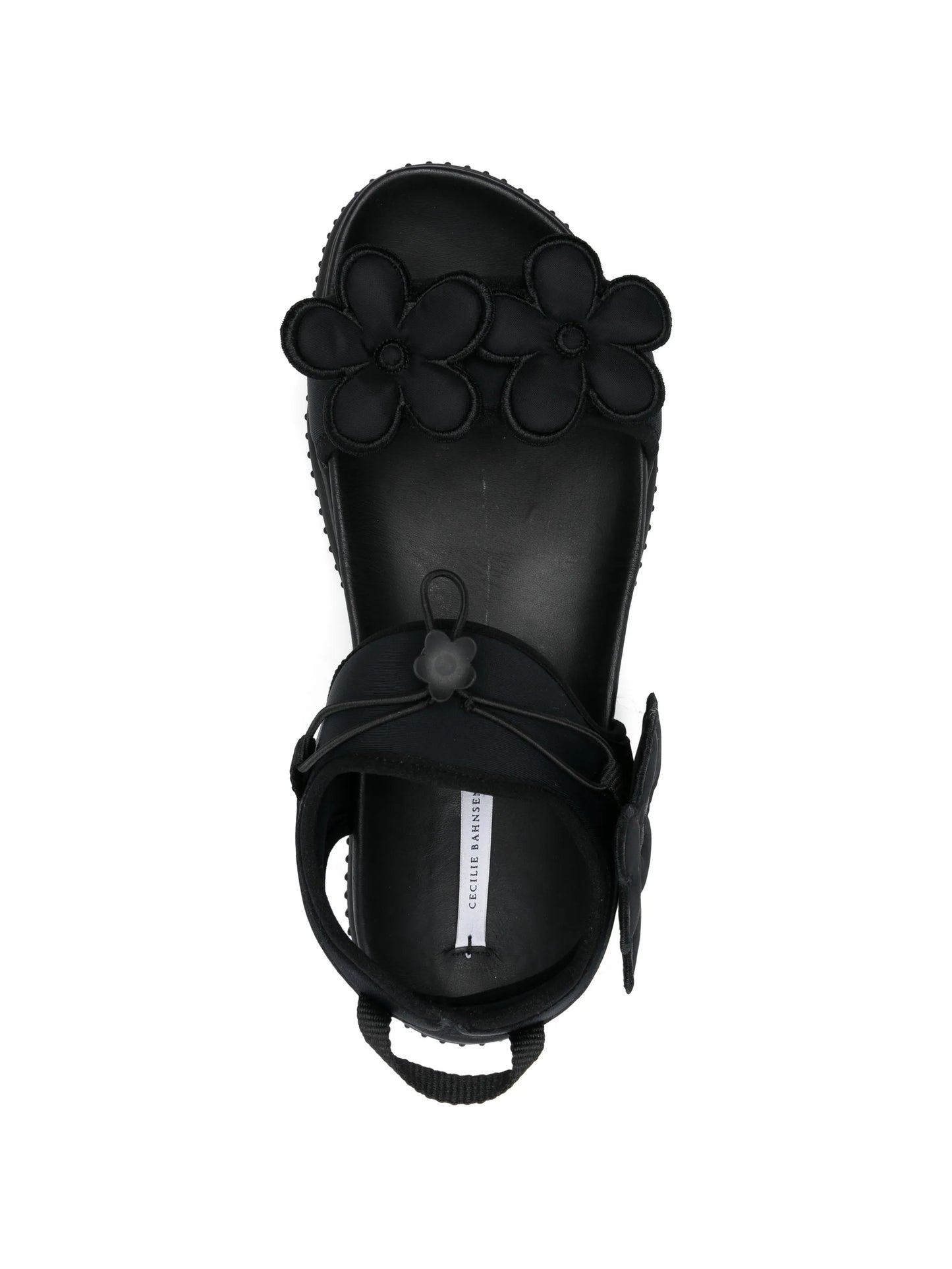 Cilla floral-appliqué sandals