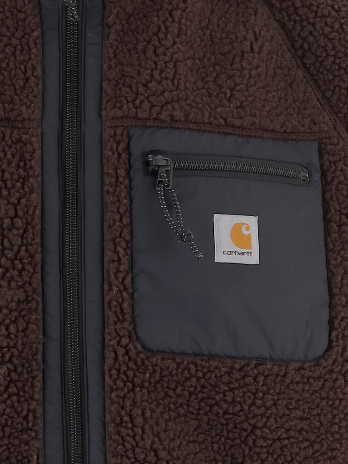 Prentis zip-up logo-patch gilet