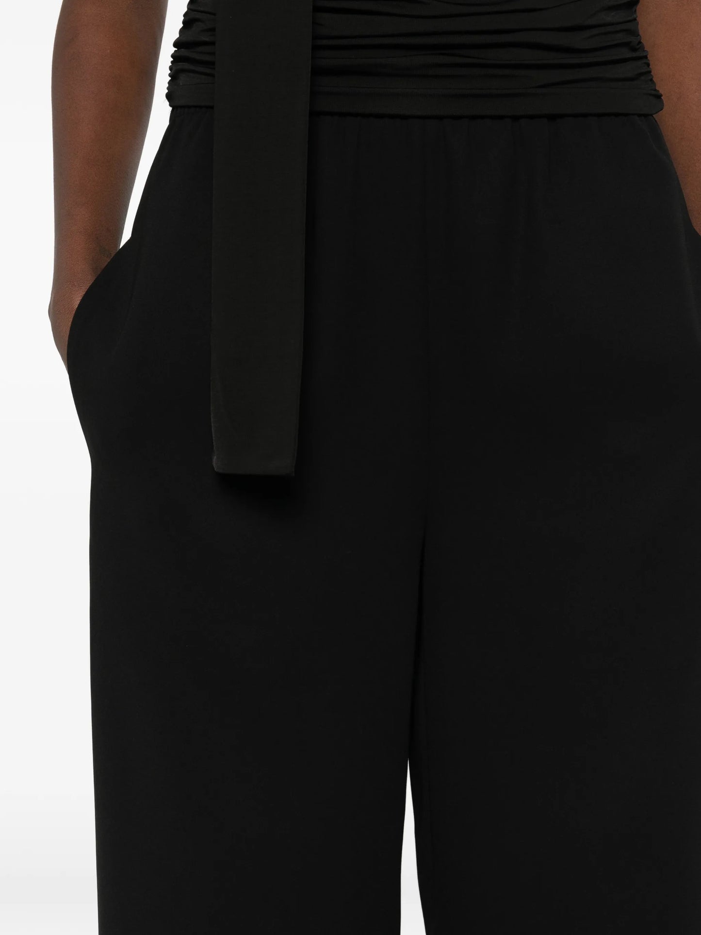 black trousers