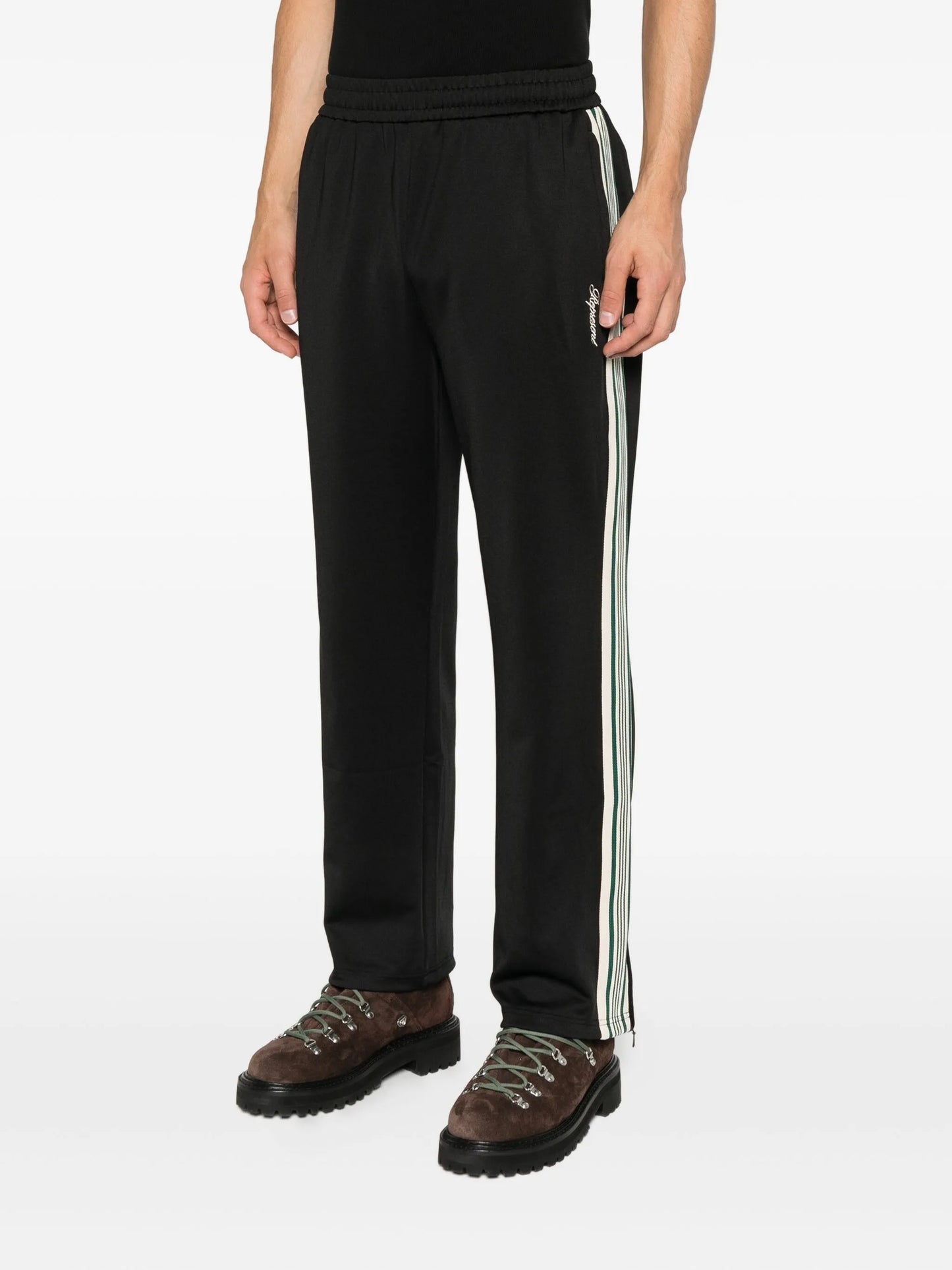 logo-detail track pant