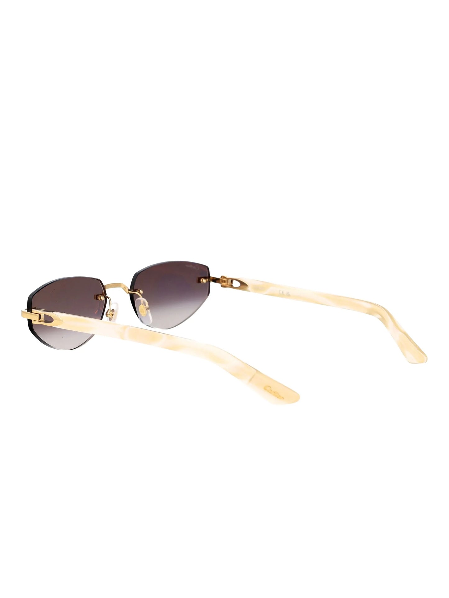 rimless sunglasses