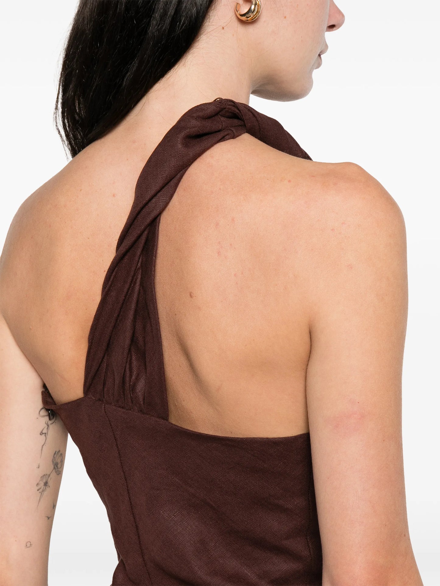 Agua one-shoulder top