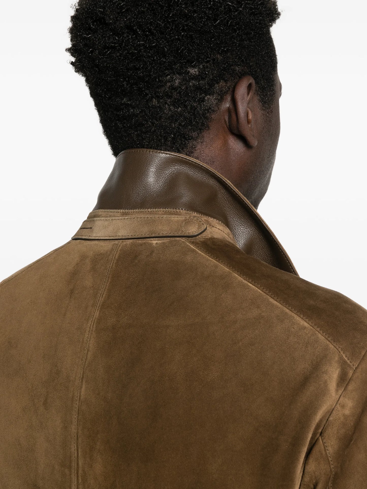 suede military jacket