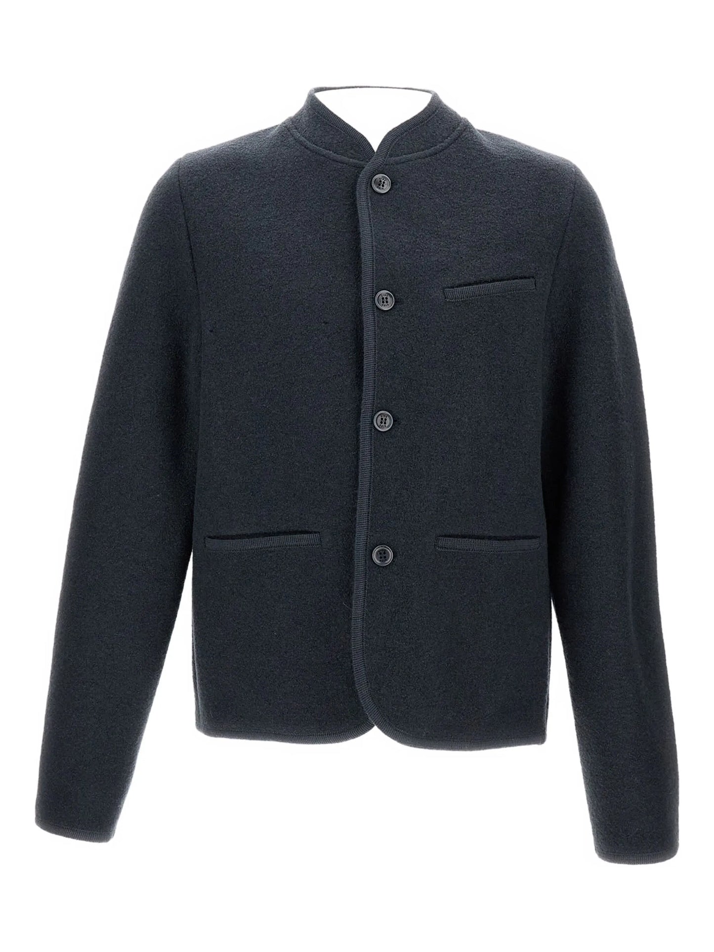 welt-pockets collar jacket