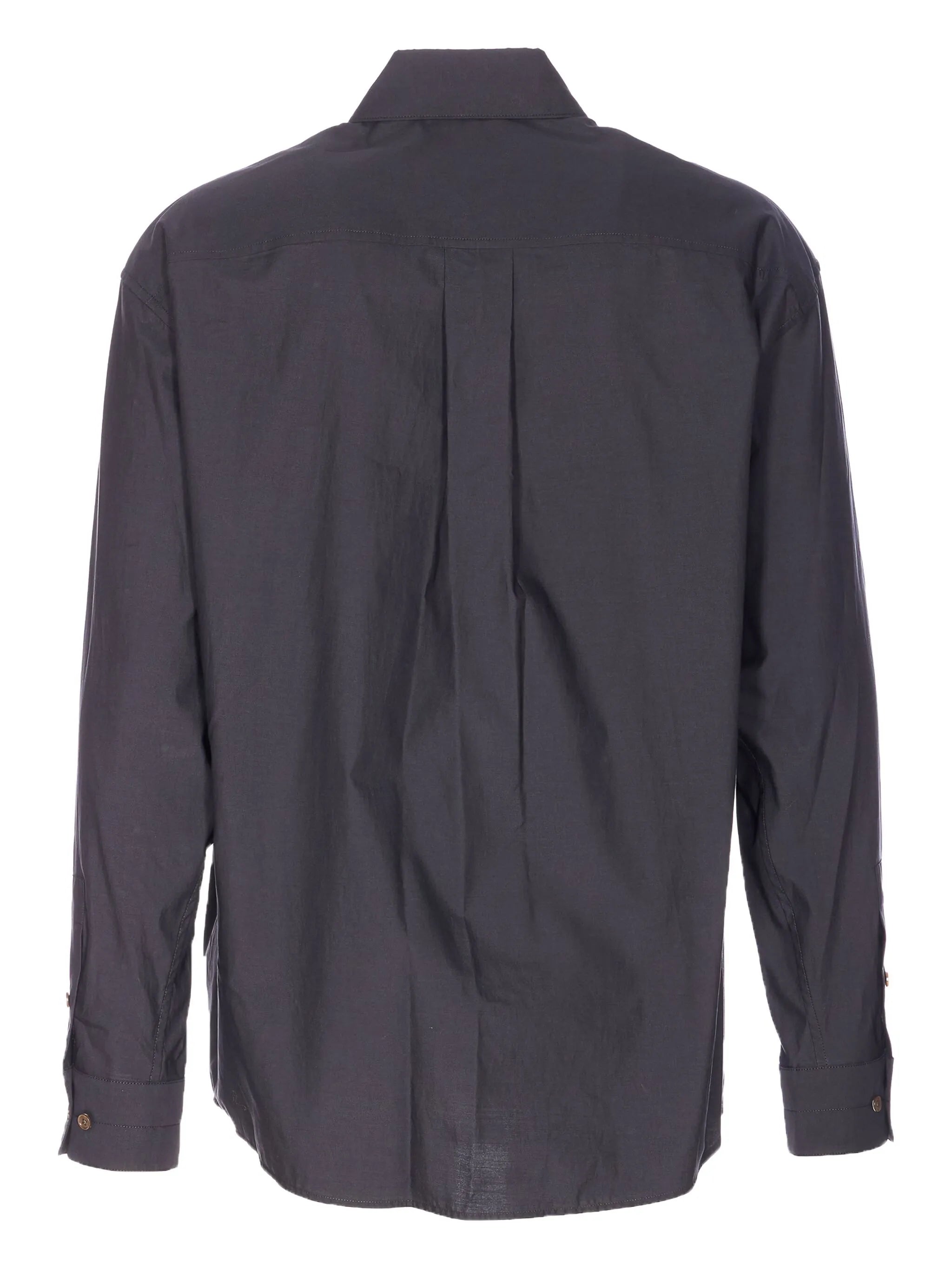 front-button shirt