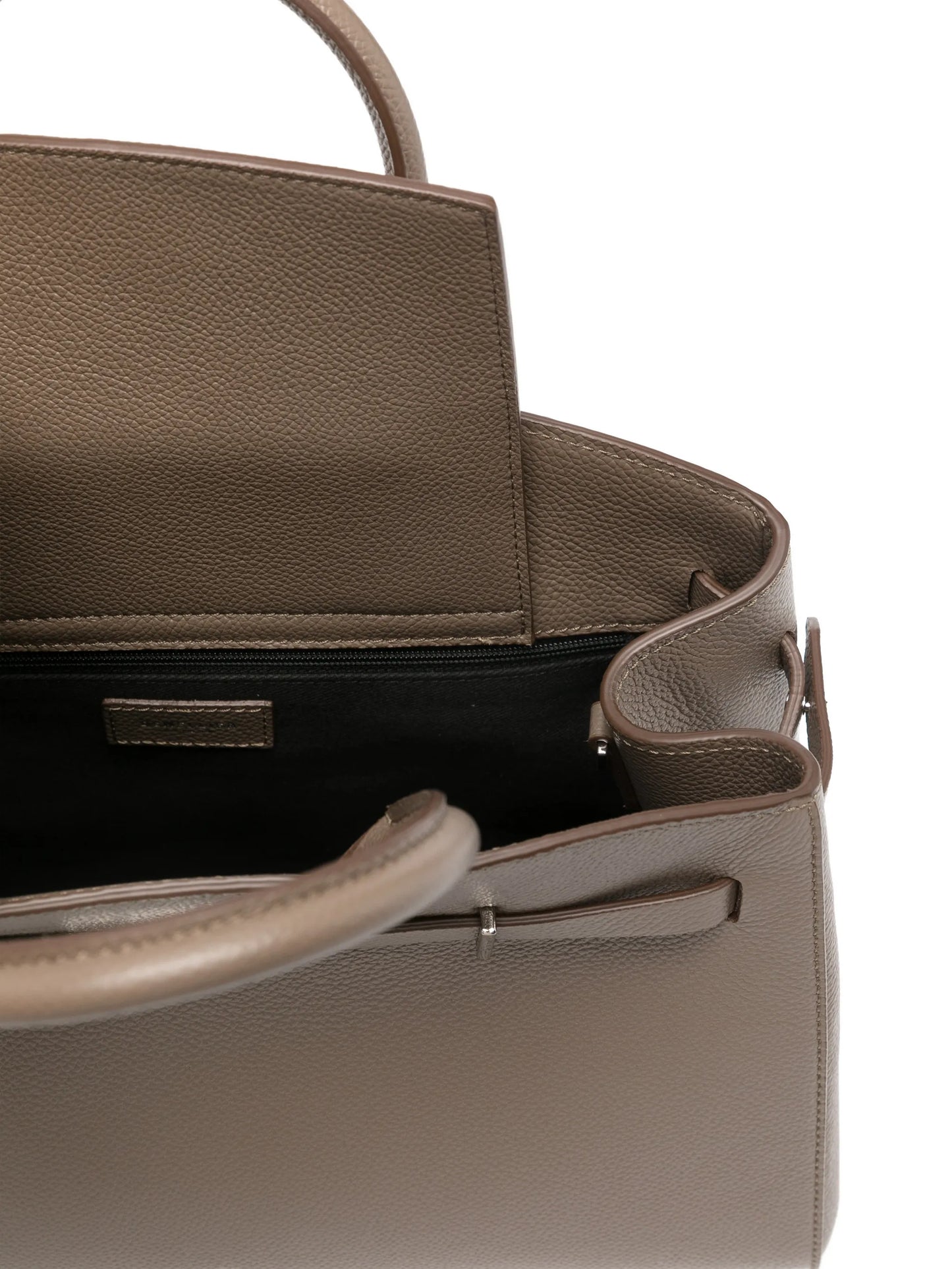 medium Hudson grained tote bag