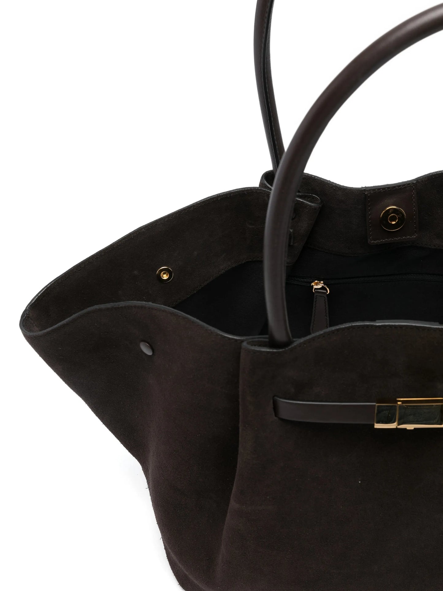 New York suede shoulder bag