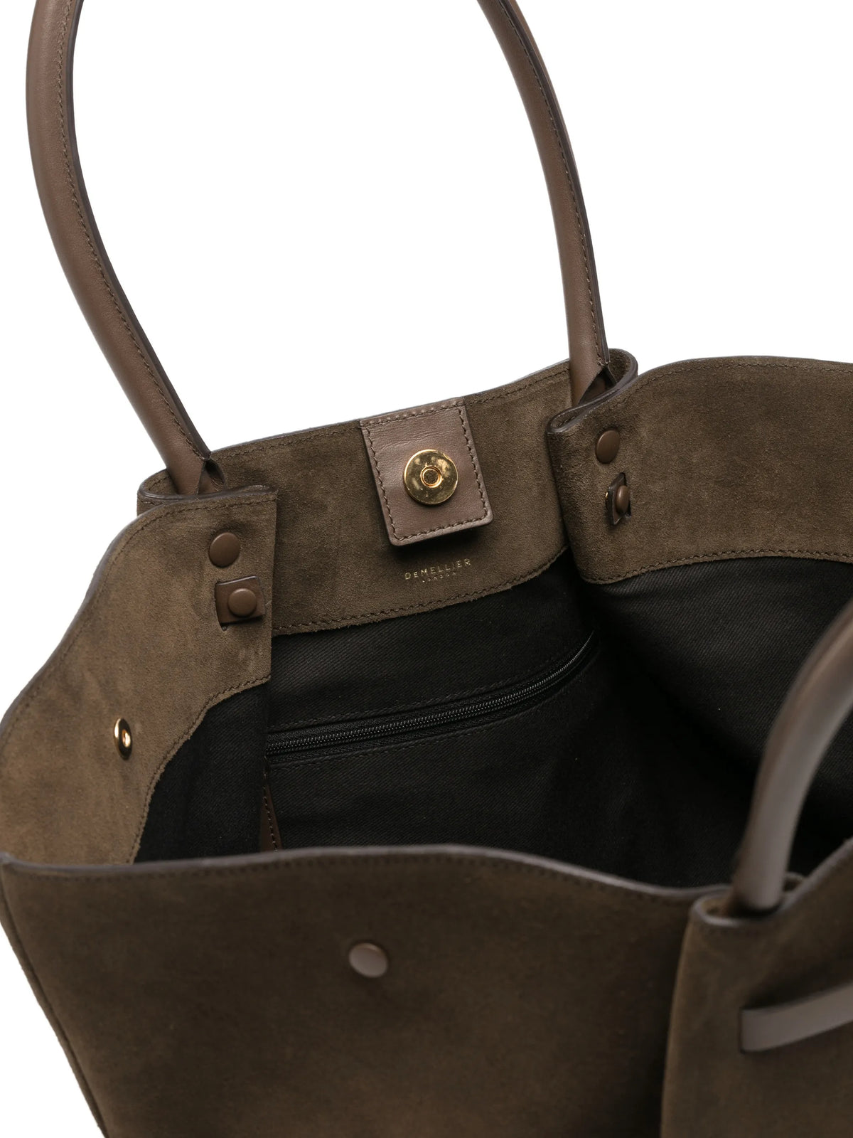 New York suede shoulder bag