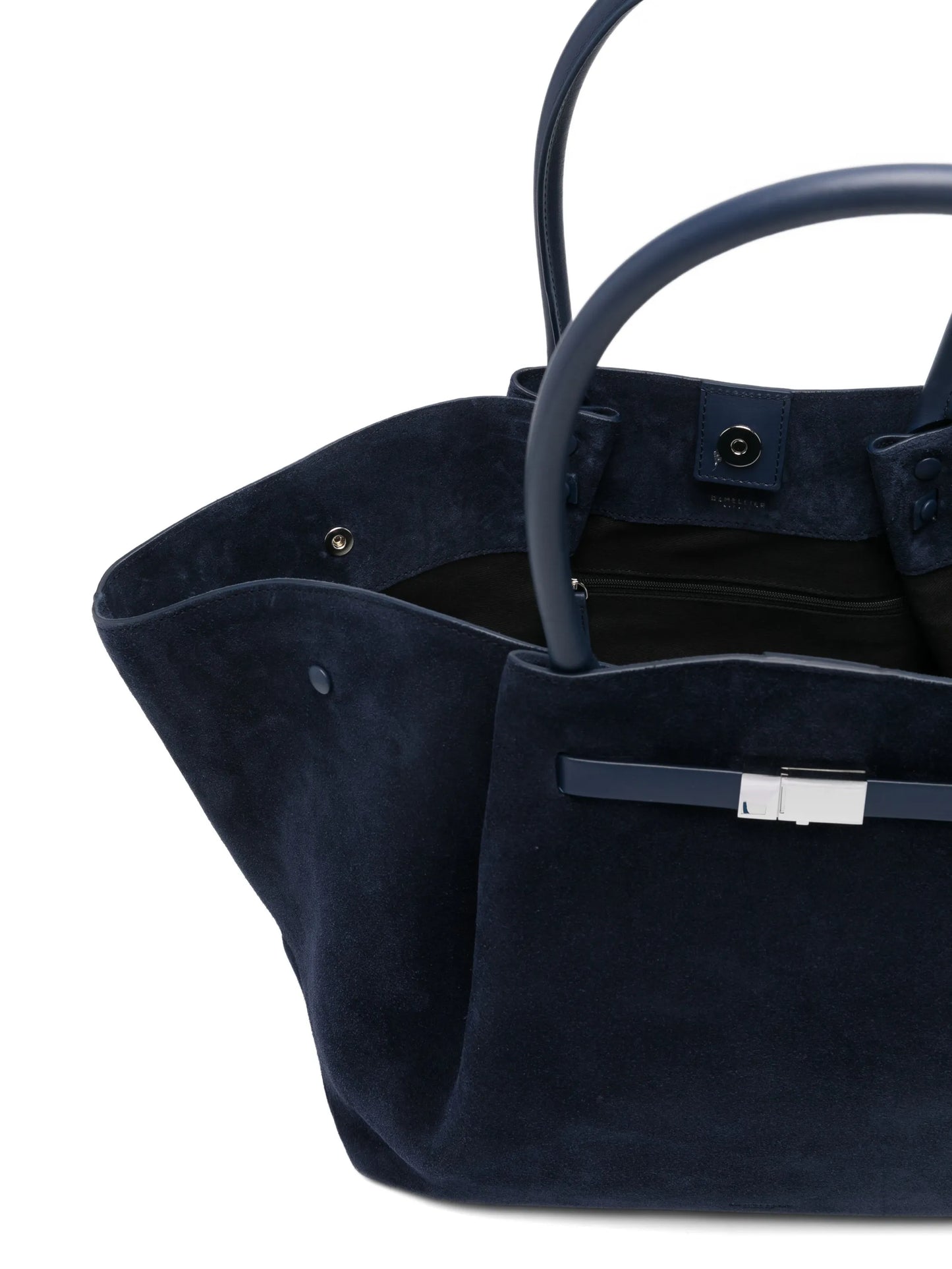 New York suede shoulder bag
